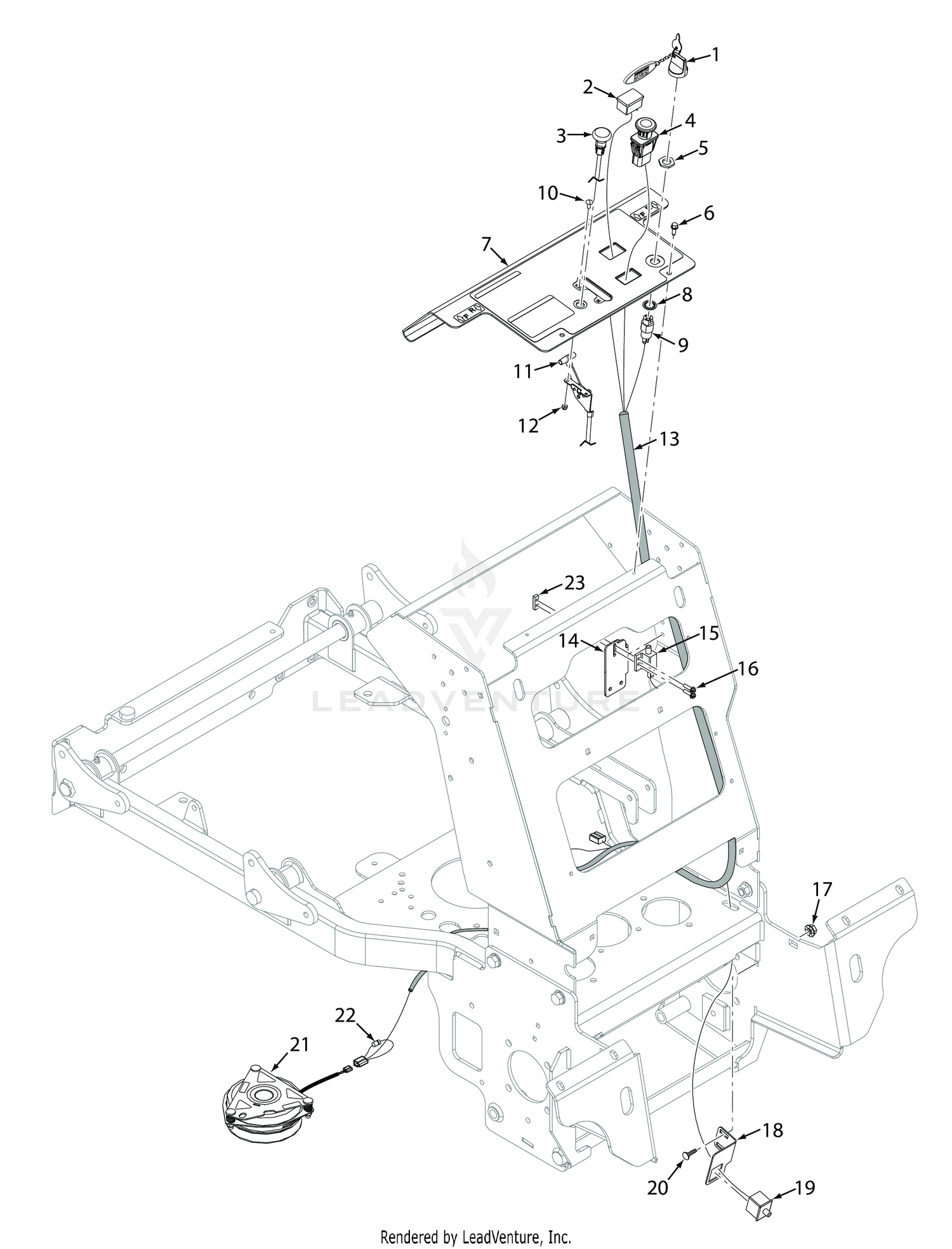 SVRII-36A ELECTRICAL SYSTEM - RECOIL START MODELS