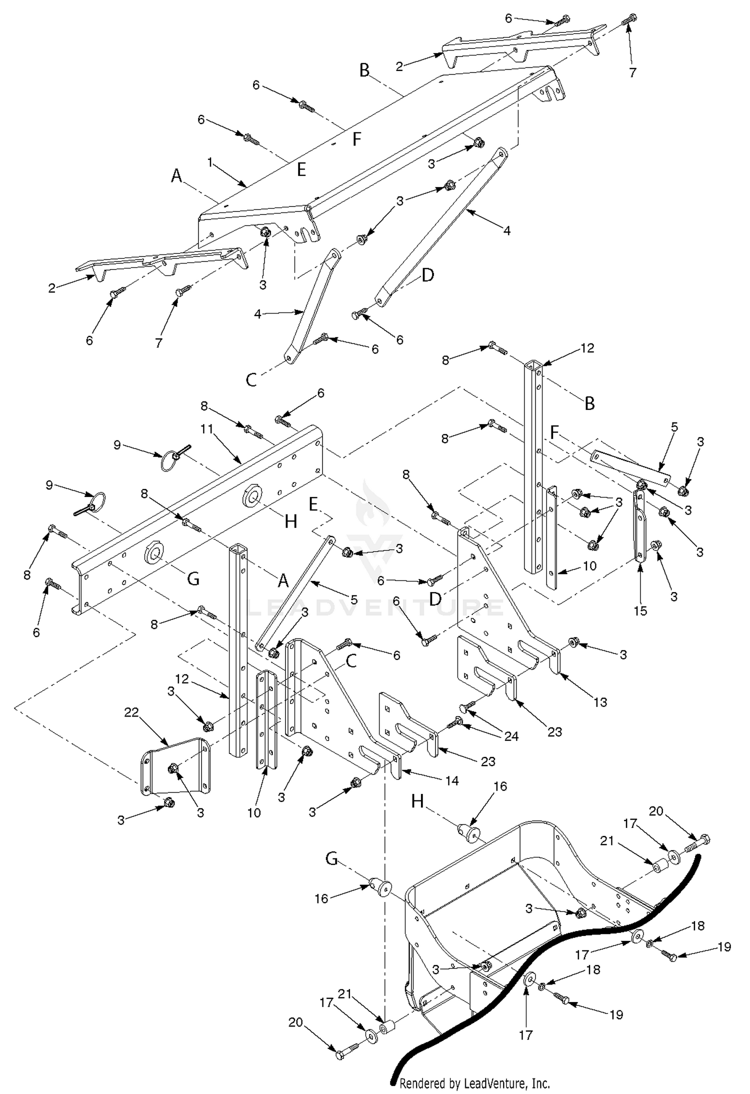 GC-CS STC Hopper Support Components
