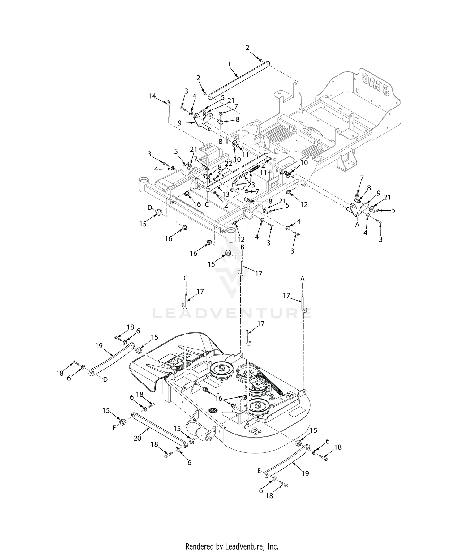 36H & 42H CUTTER DECK CONTROLS