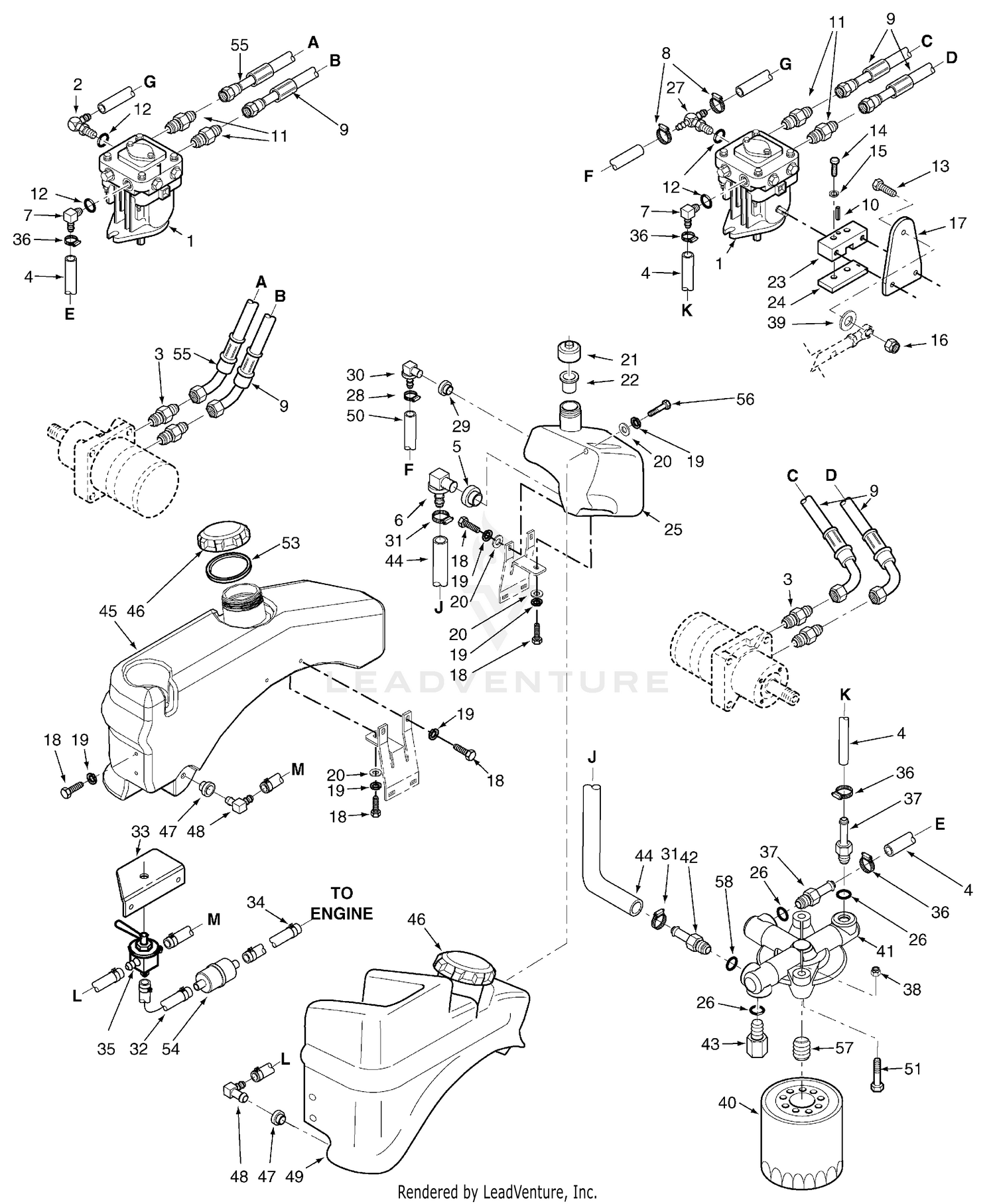 Fuel And Hydraulic System