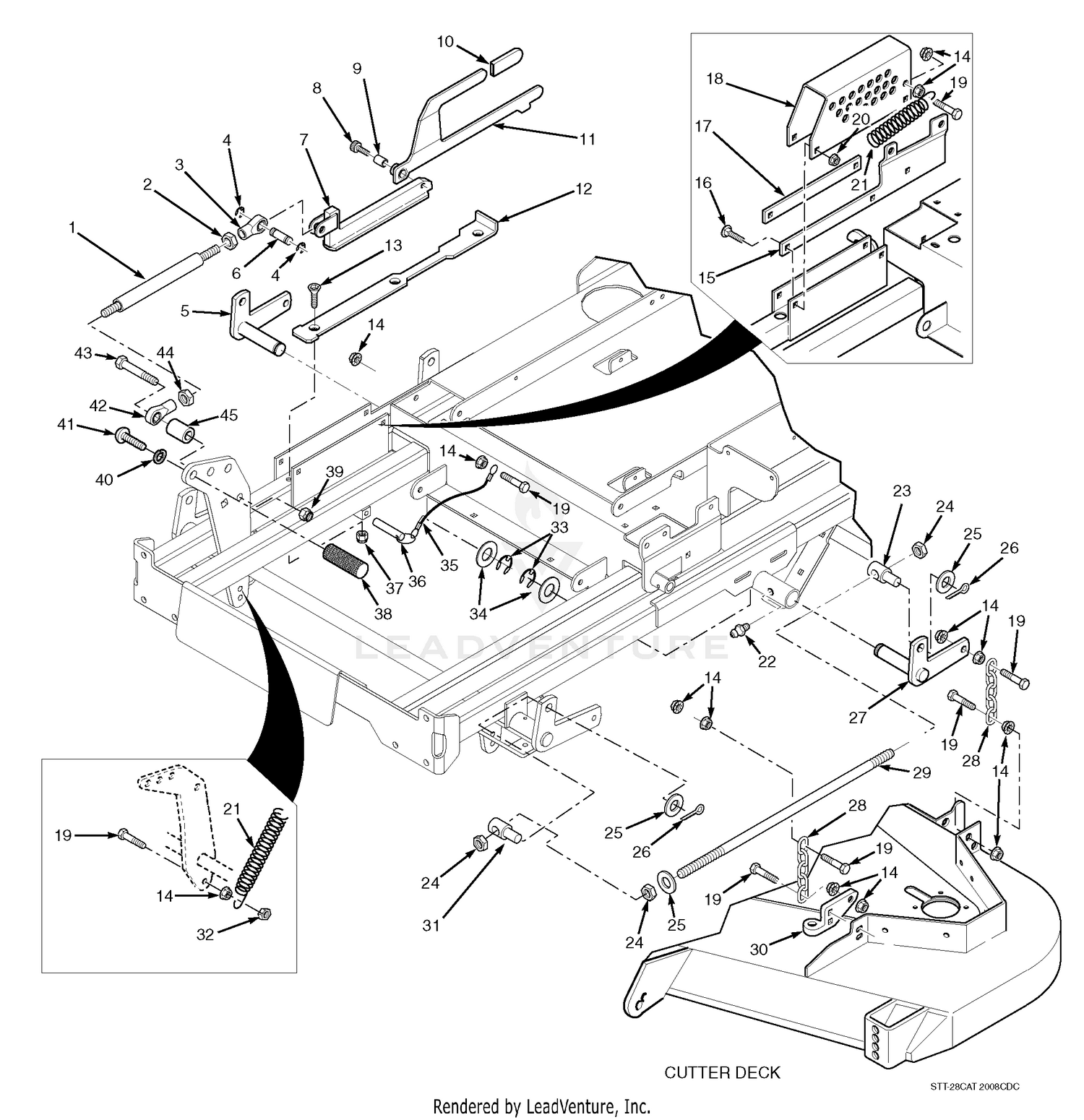 Cutter Deck Controls