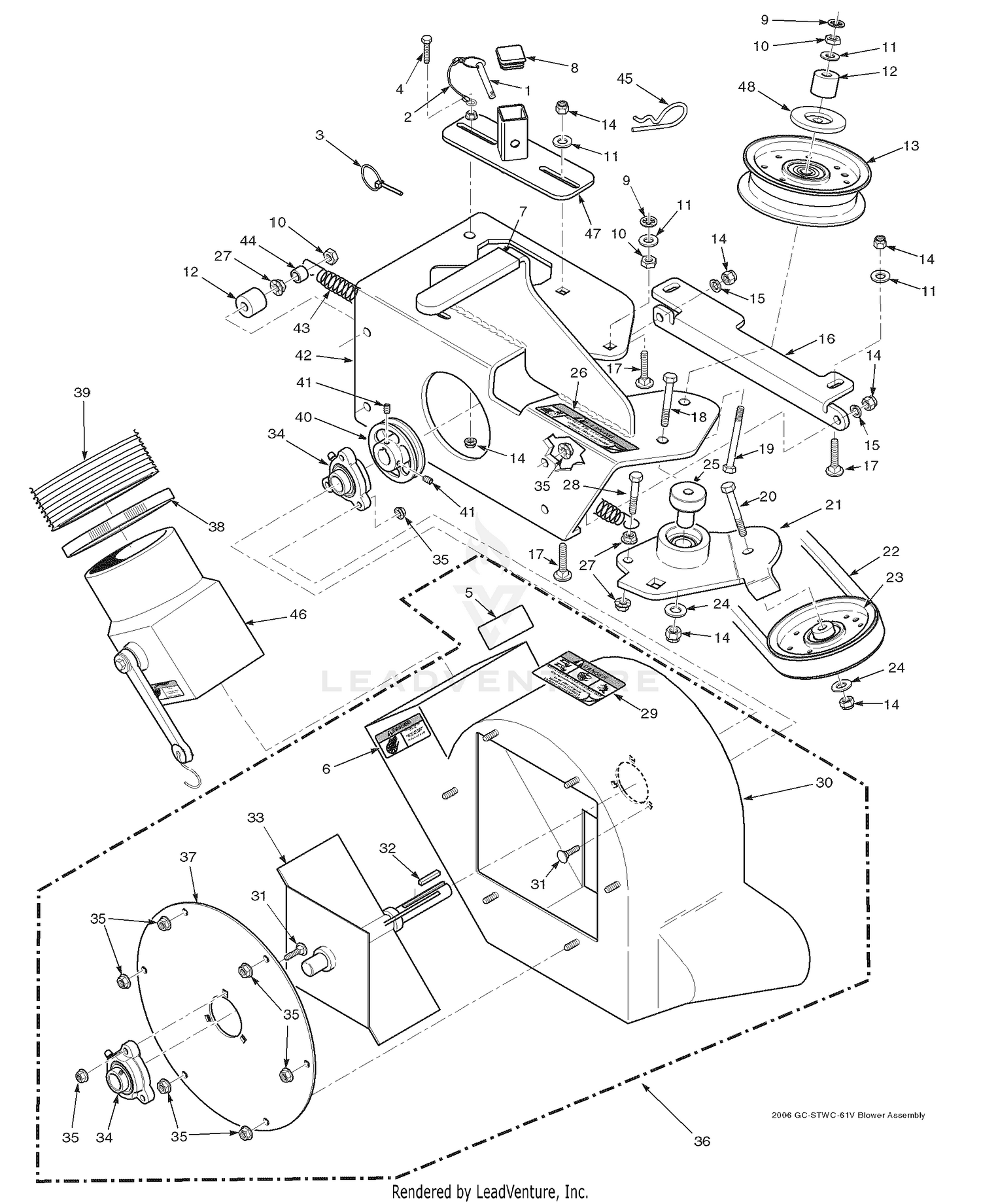 Blower Housing Assembly