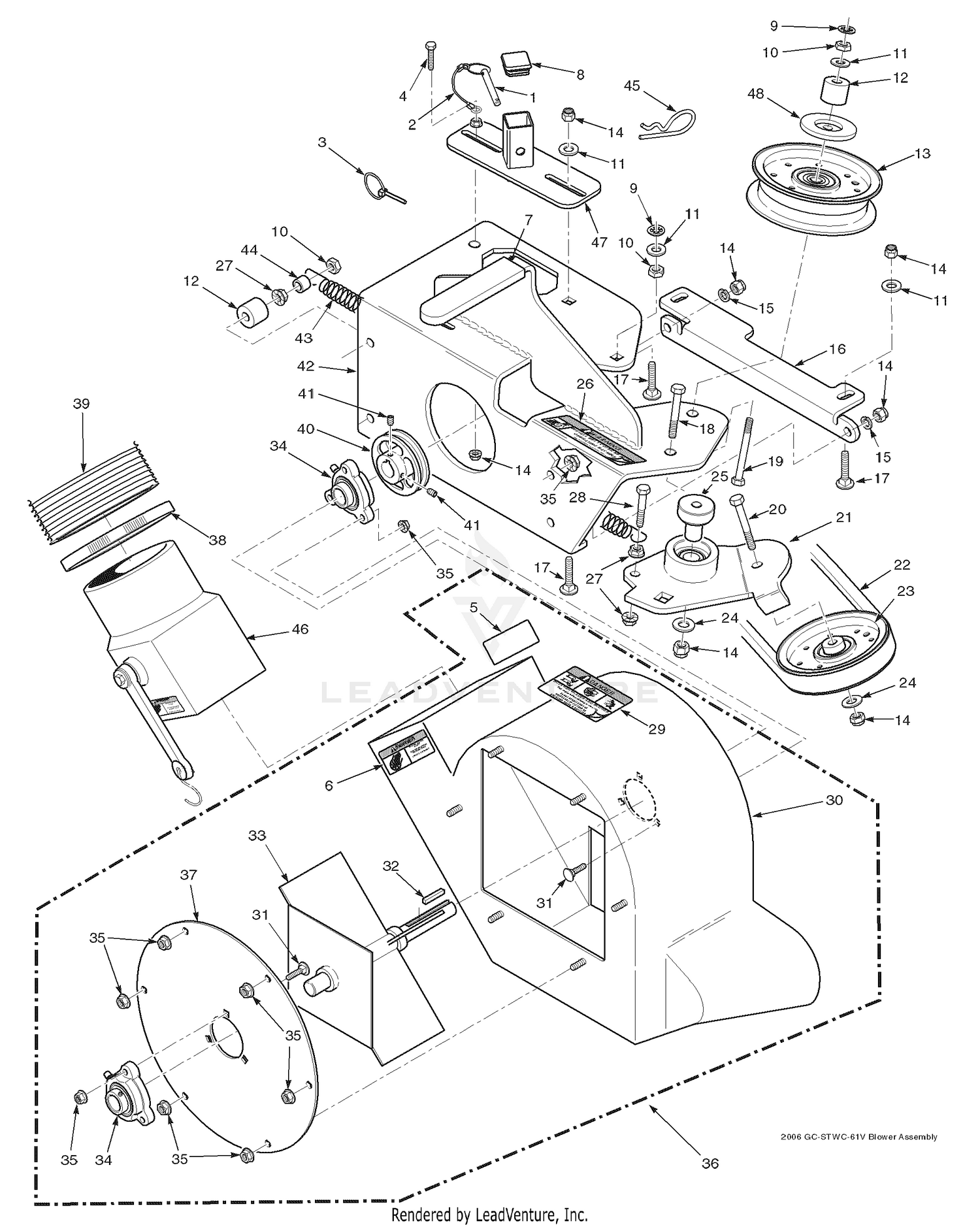 Blower Housing Assembly