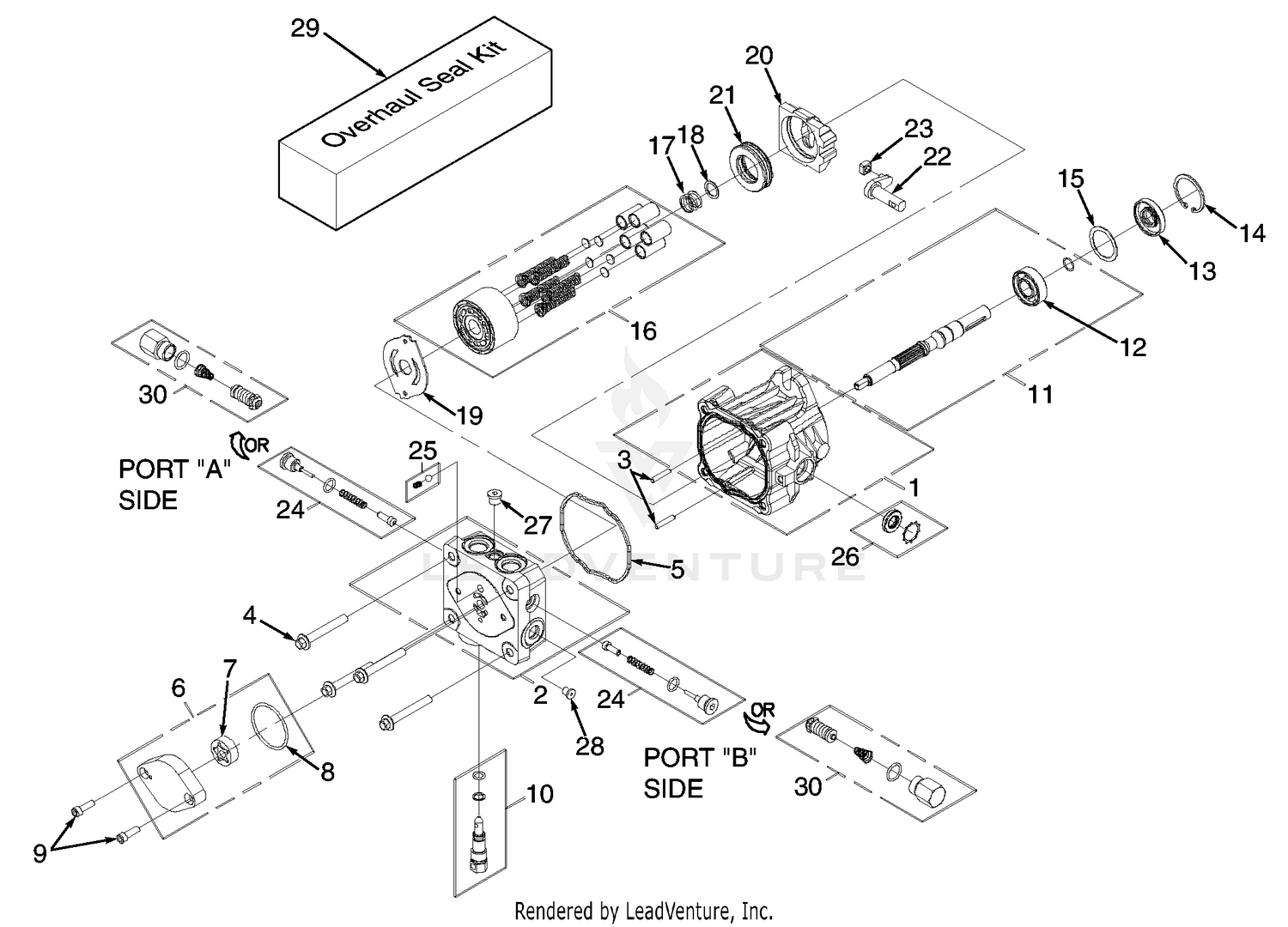 Hydraulic Pump Assembly