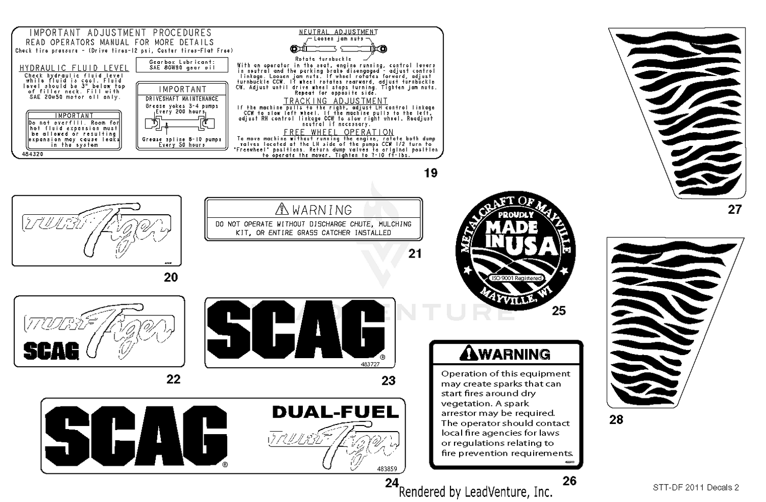 Replacement Decals And Information Plates (Part 2)
