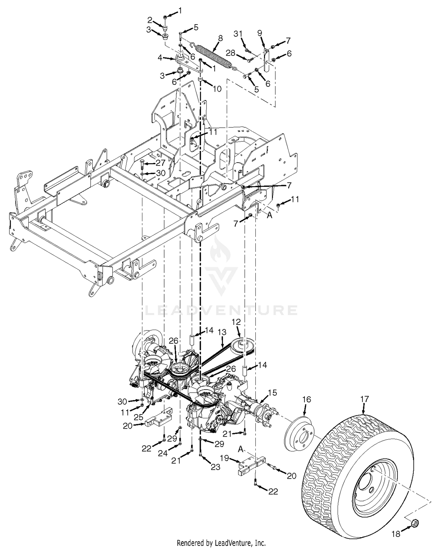 SCZ Drive System Components