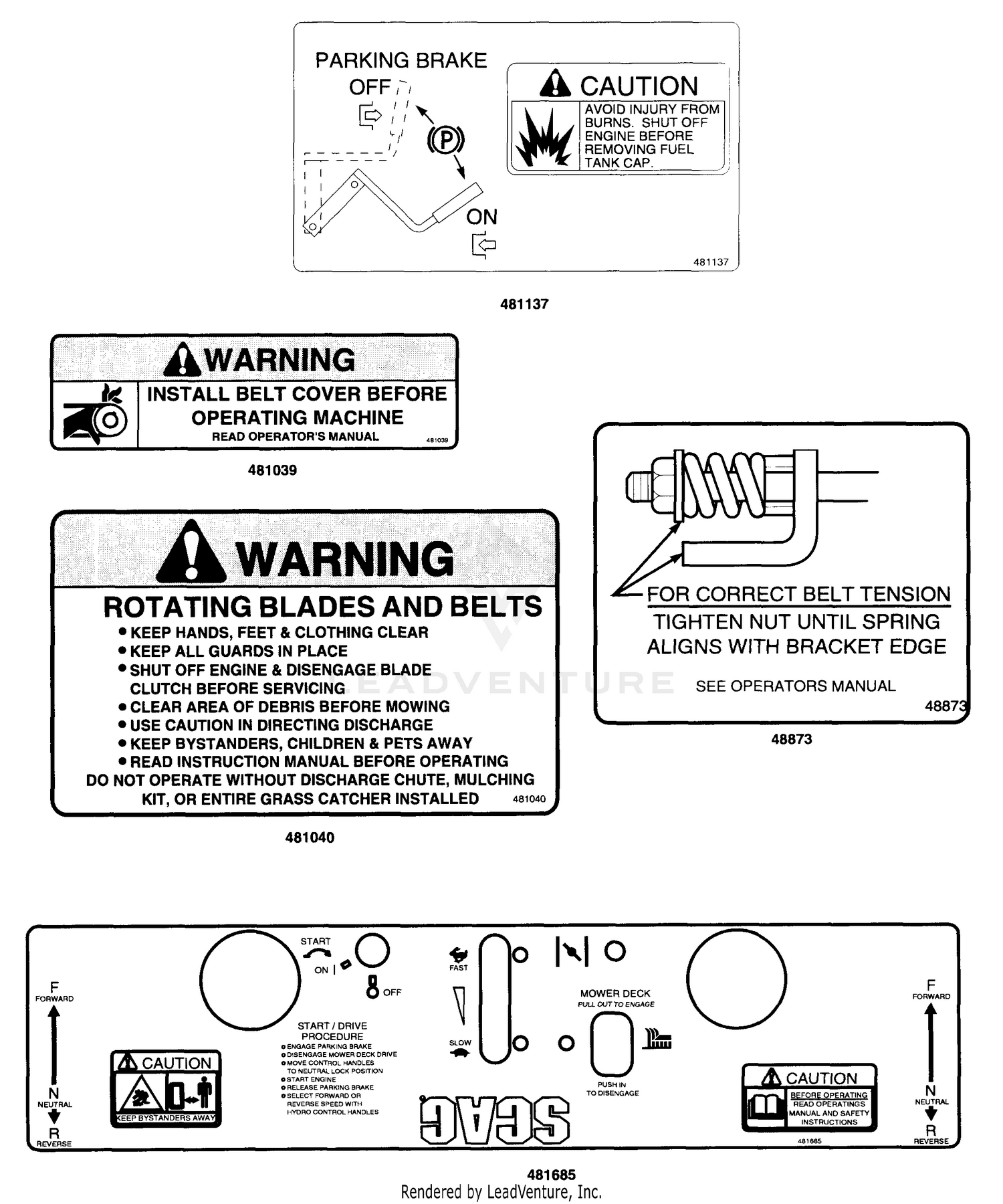 Replacement Decals II