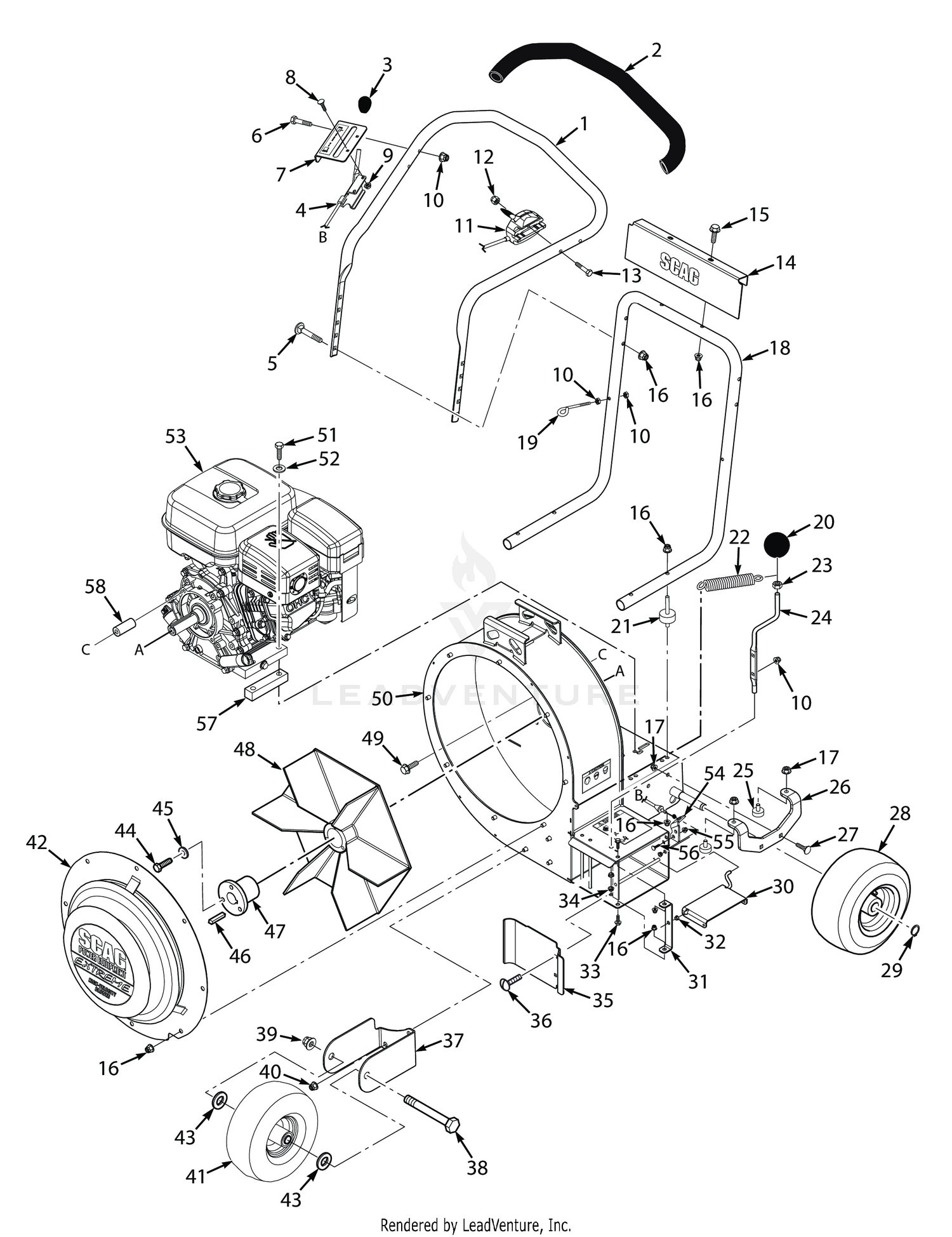 EXTREME BLOWER ASSEMBLY