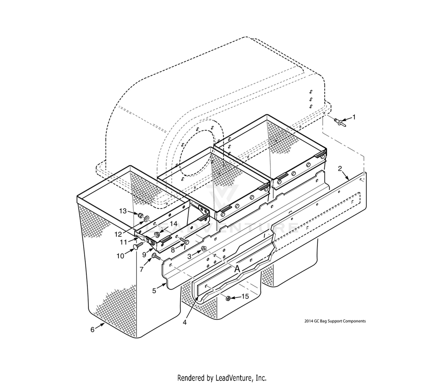 GC-3B BAG SUPPORT COMPONENTS