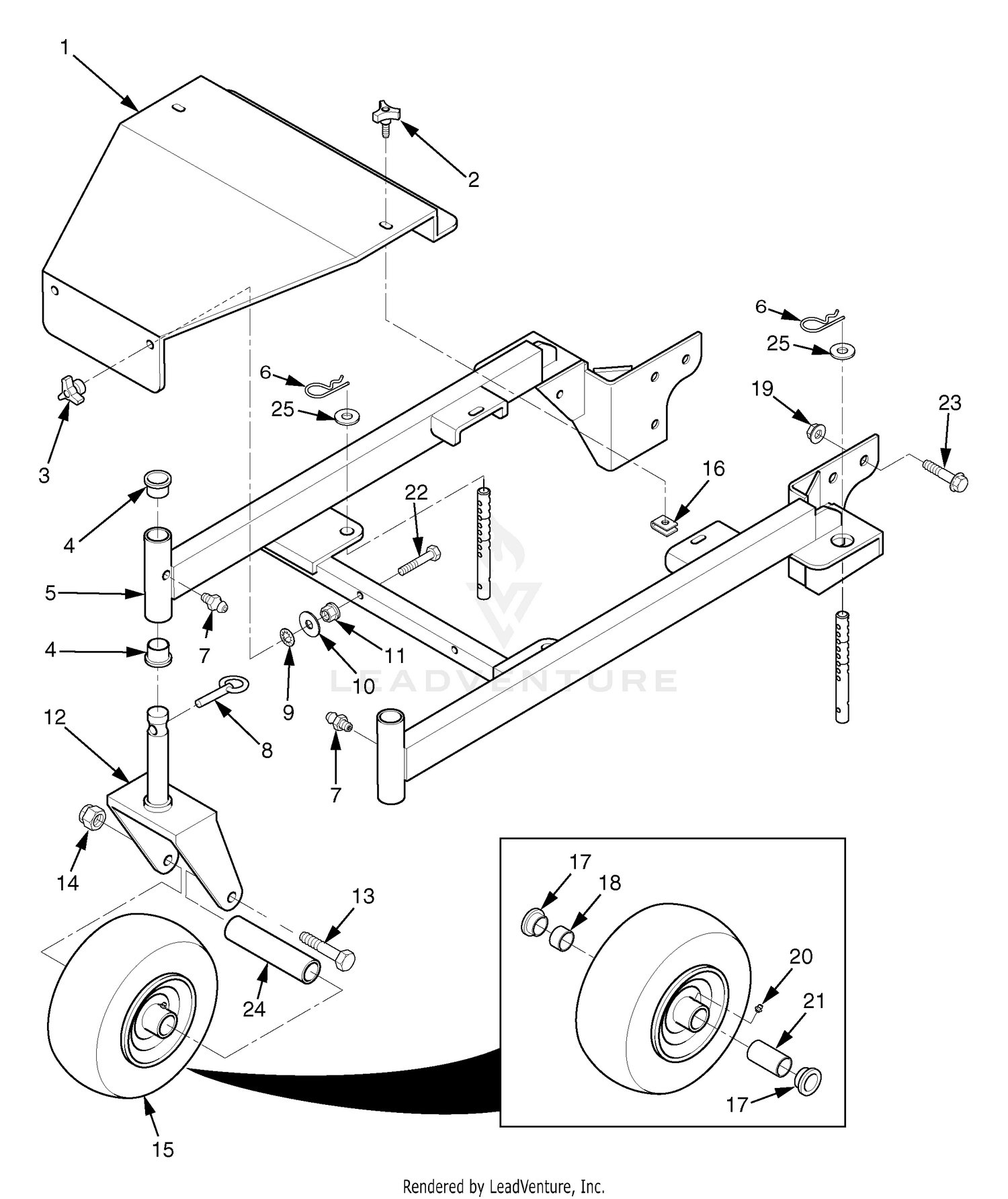 Deck Frame 36A