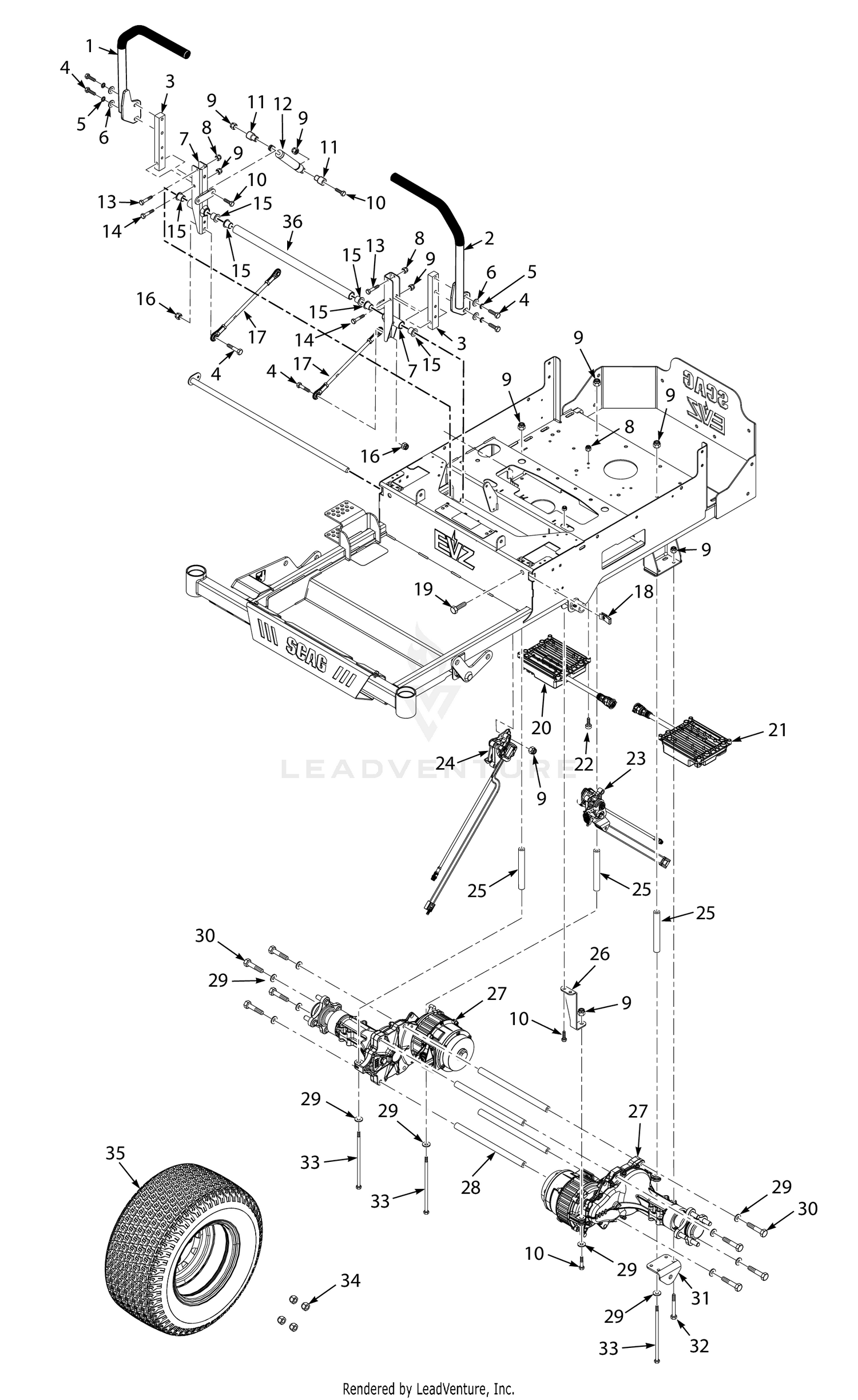 SEVZ DRIVE SYSTEM COMPONENTS