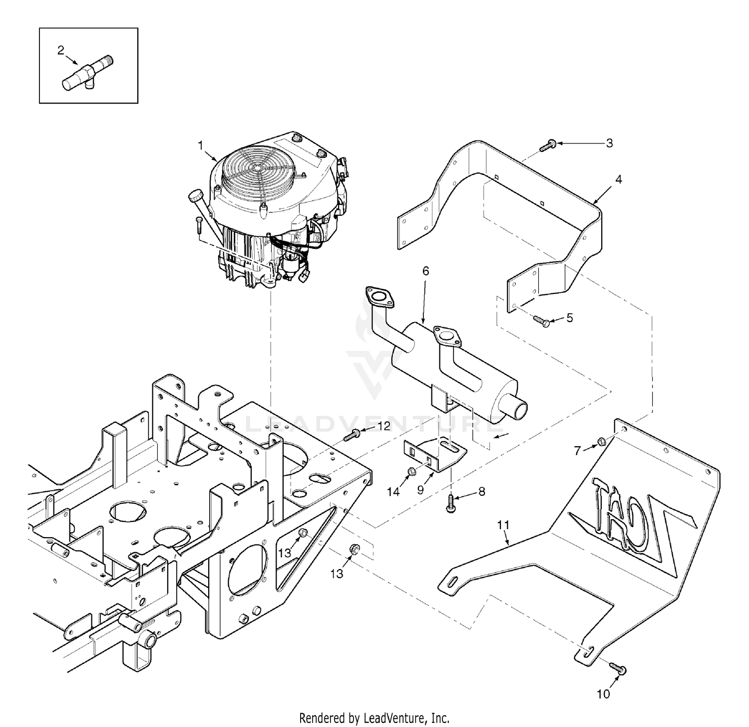 Engine And Attaching Parts