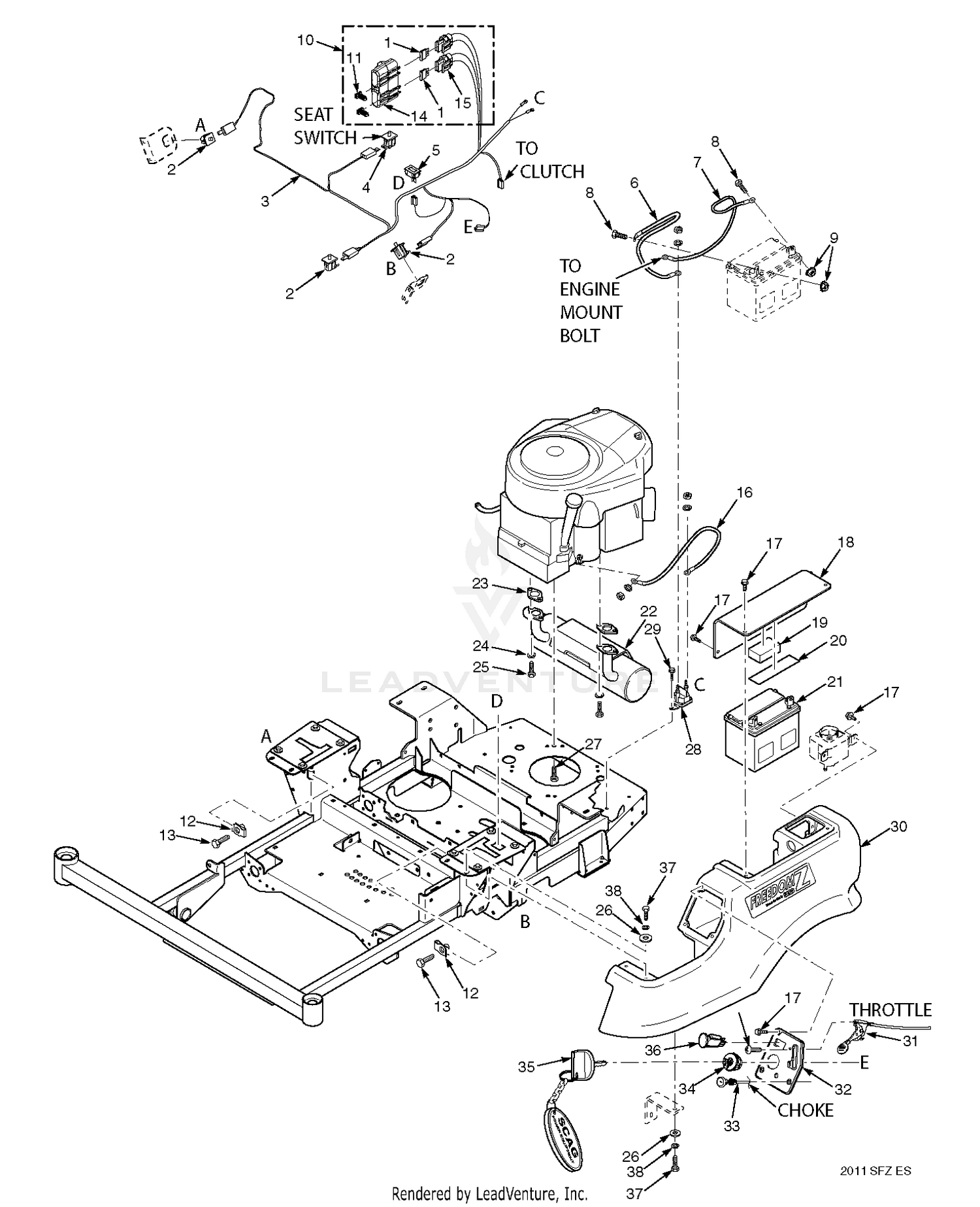 Exhaust And Electrical System - SFZ61