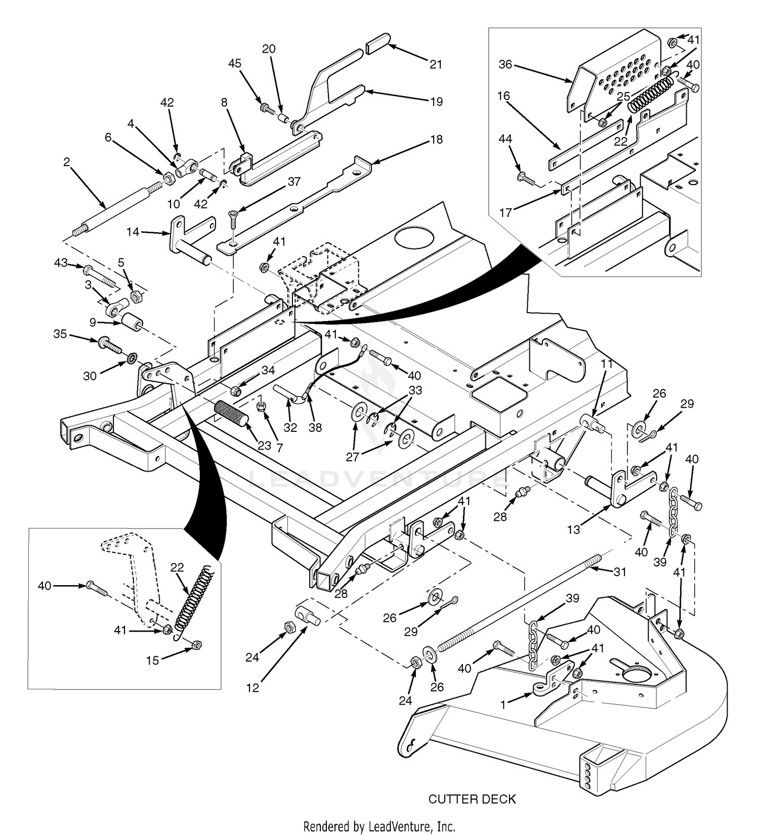 Cutter Deck Controls