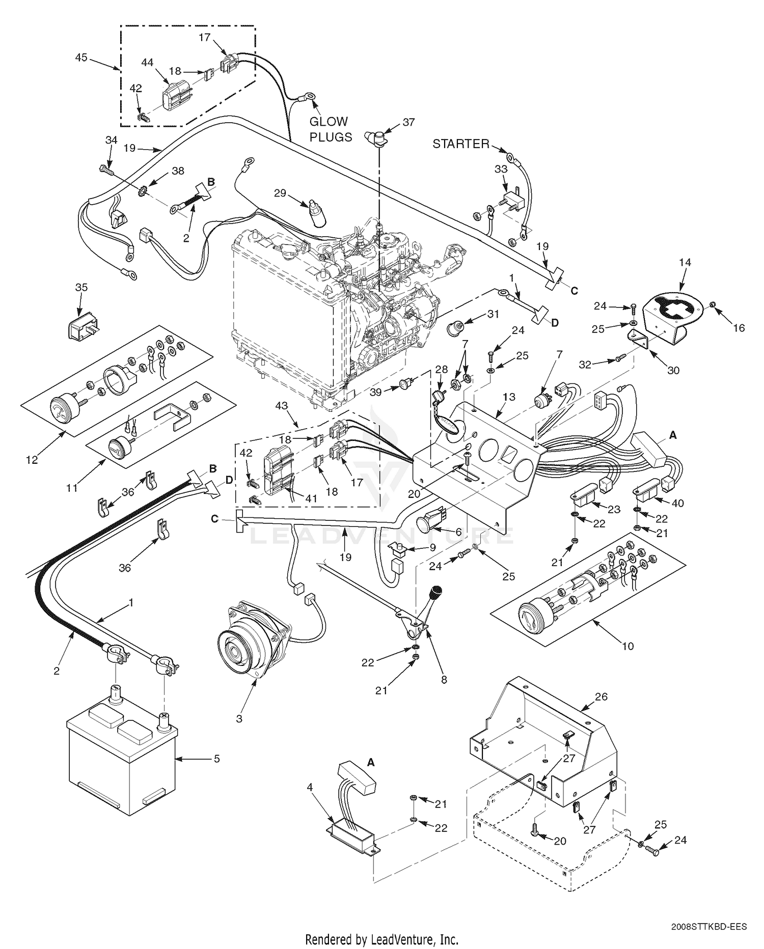 Electrical System - Kubota Diesel
