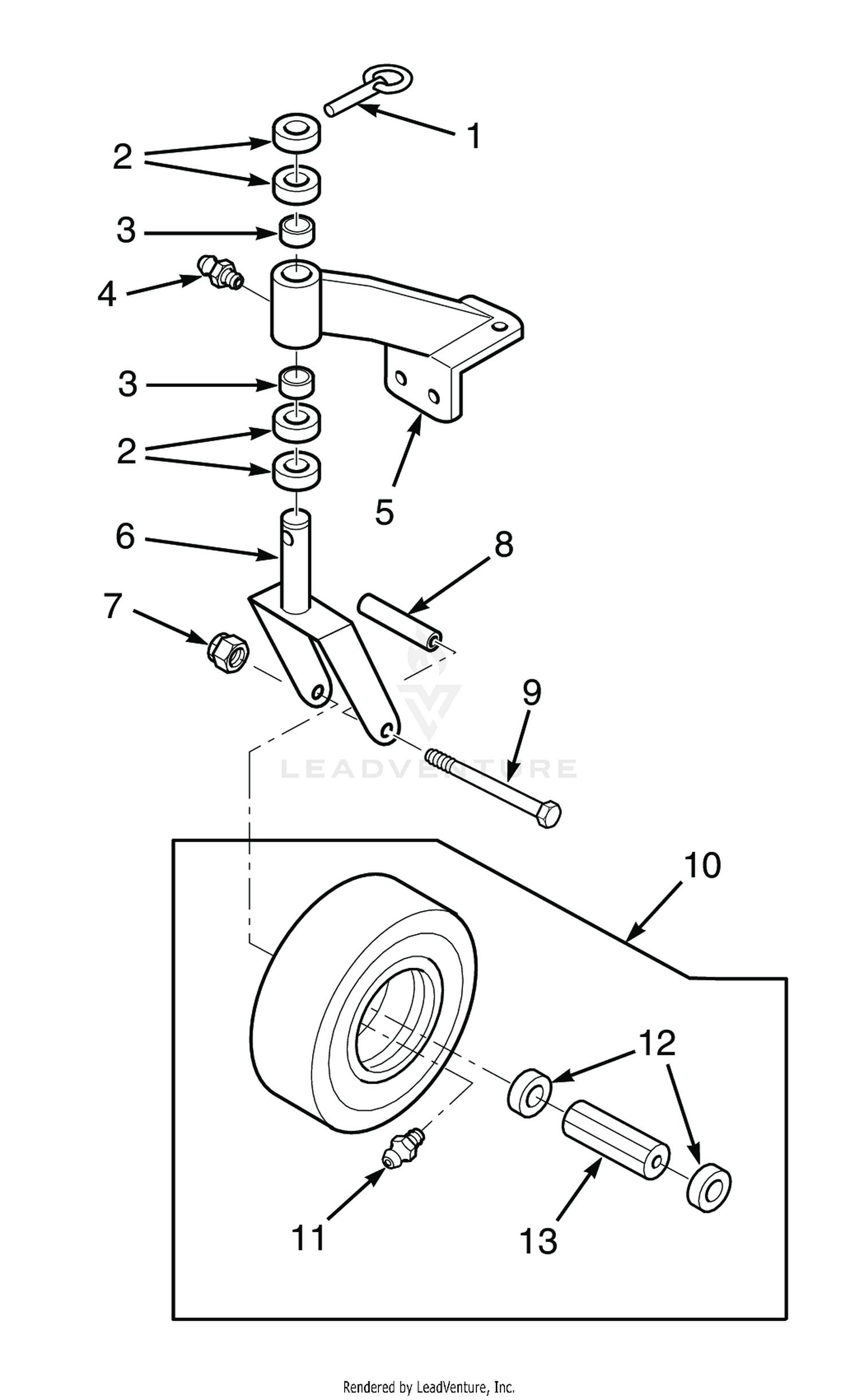 CASTER ASSEMBLY