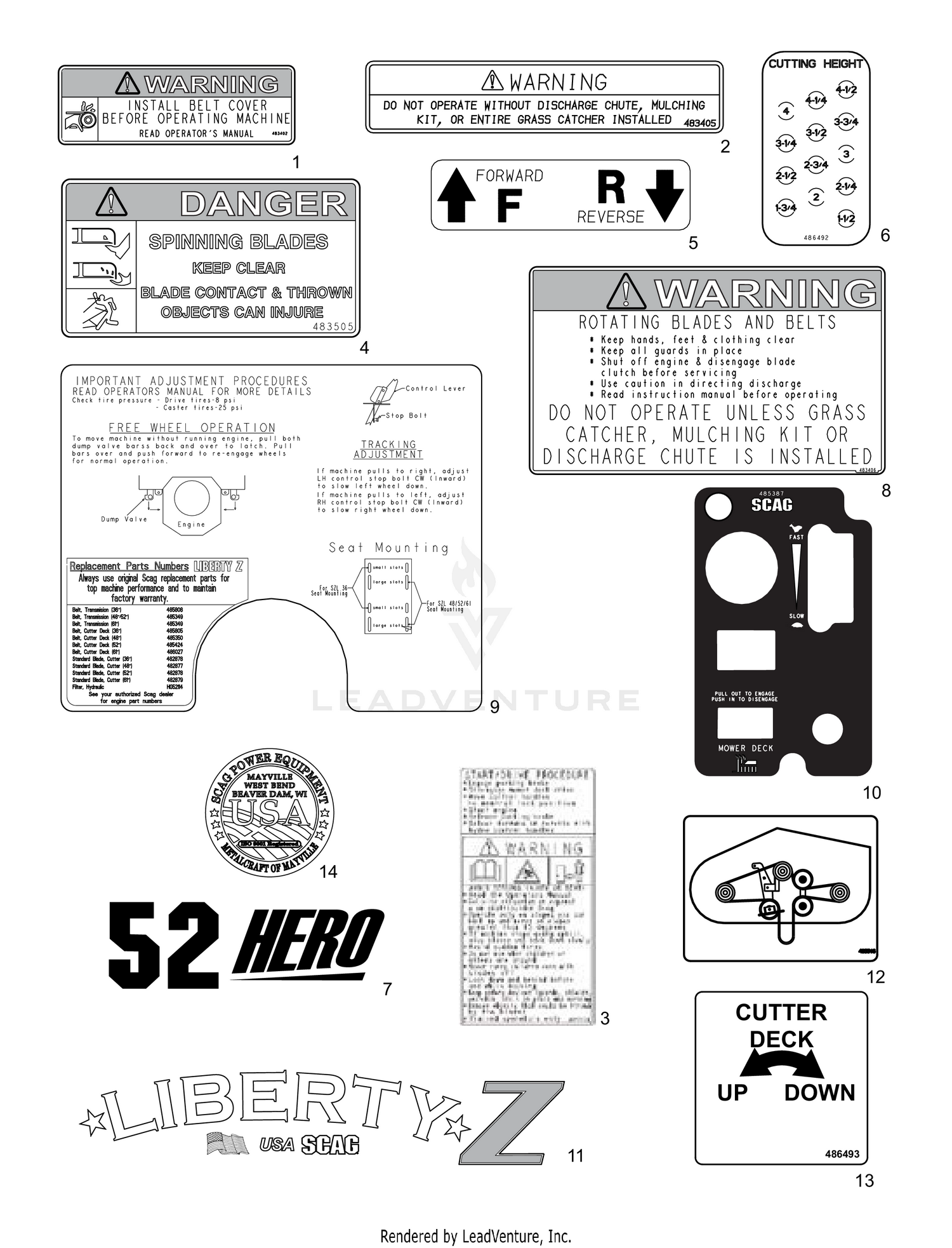 Assembly diagram