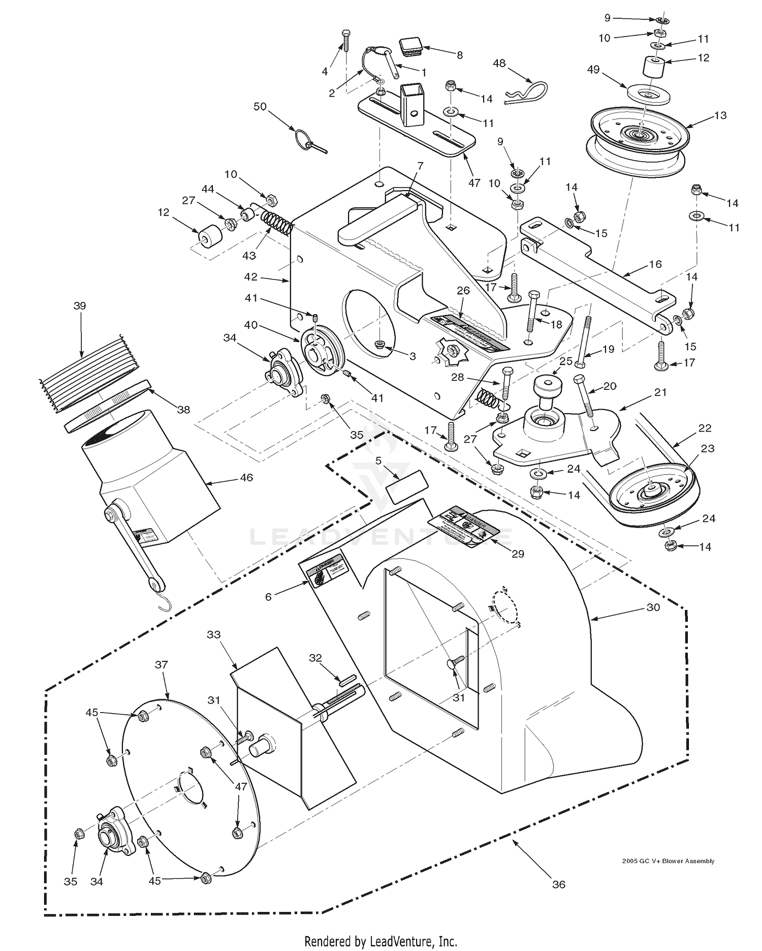 Blower Housing Assembly