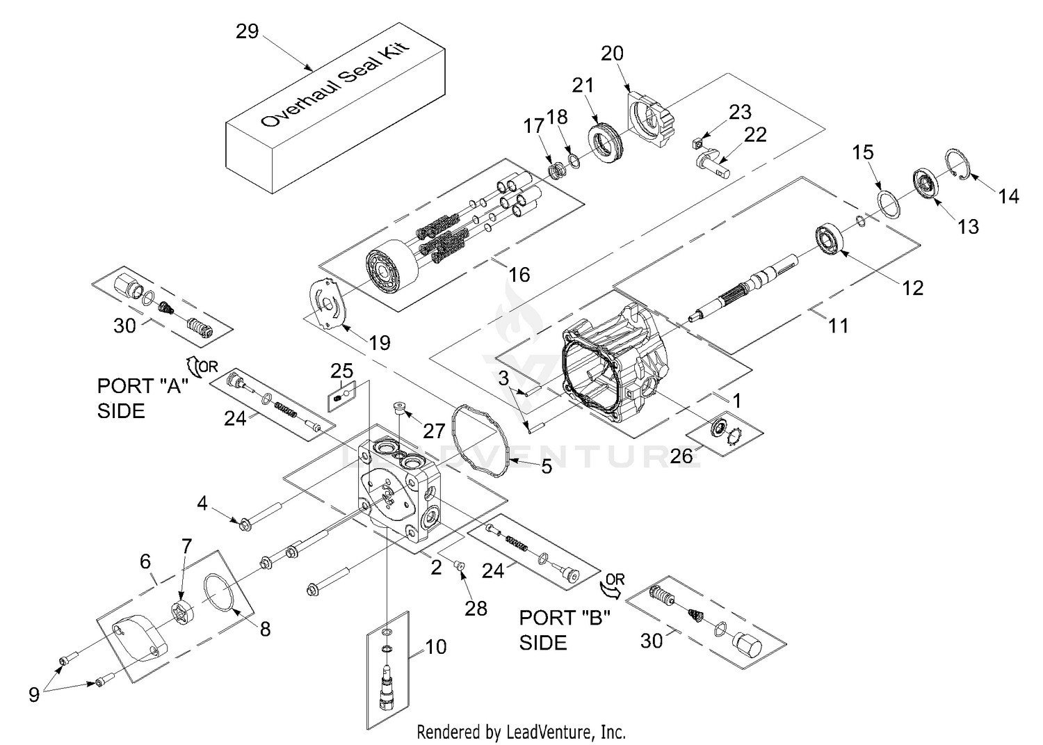 Hydraulic Pump Assembly