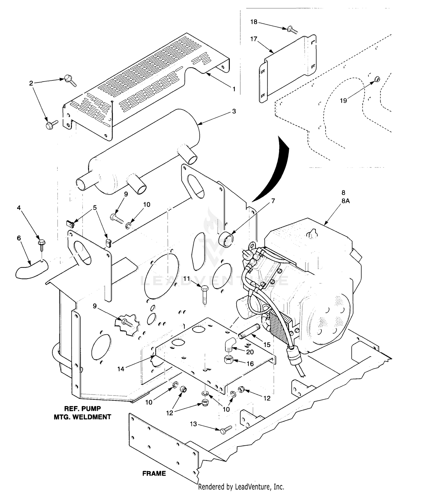 Engine And Attaching Parts - Kohler