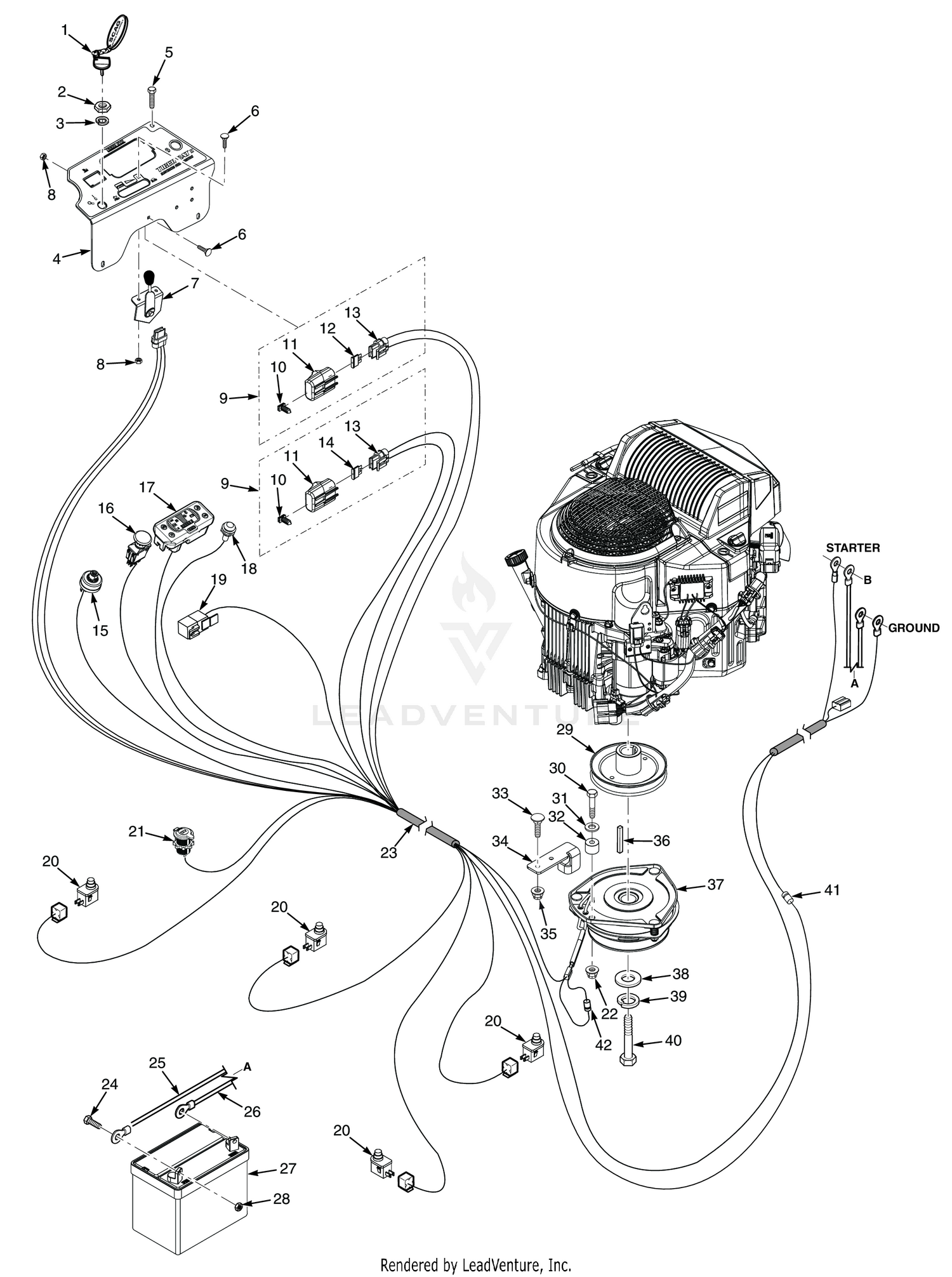 ELECTRICAL SYSTEM - KAWASAKI 26FT-EFI