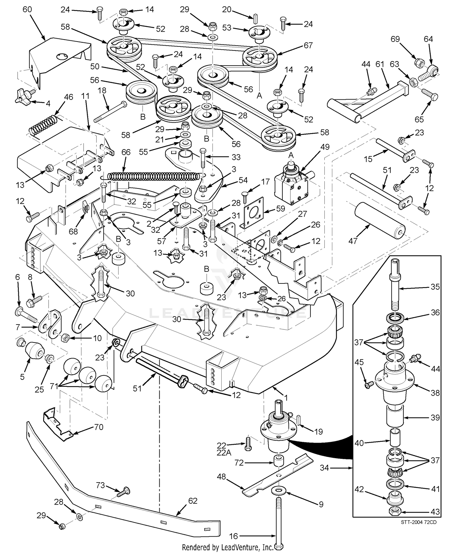 72A Cutter Deck