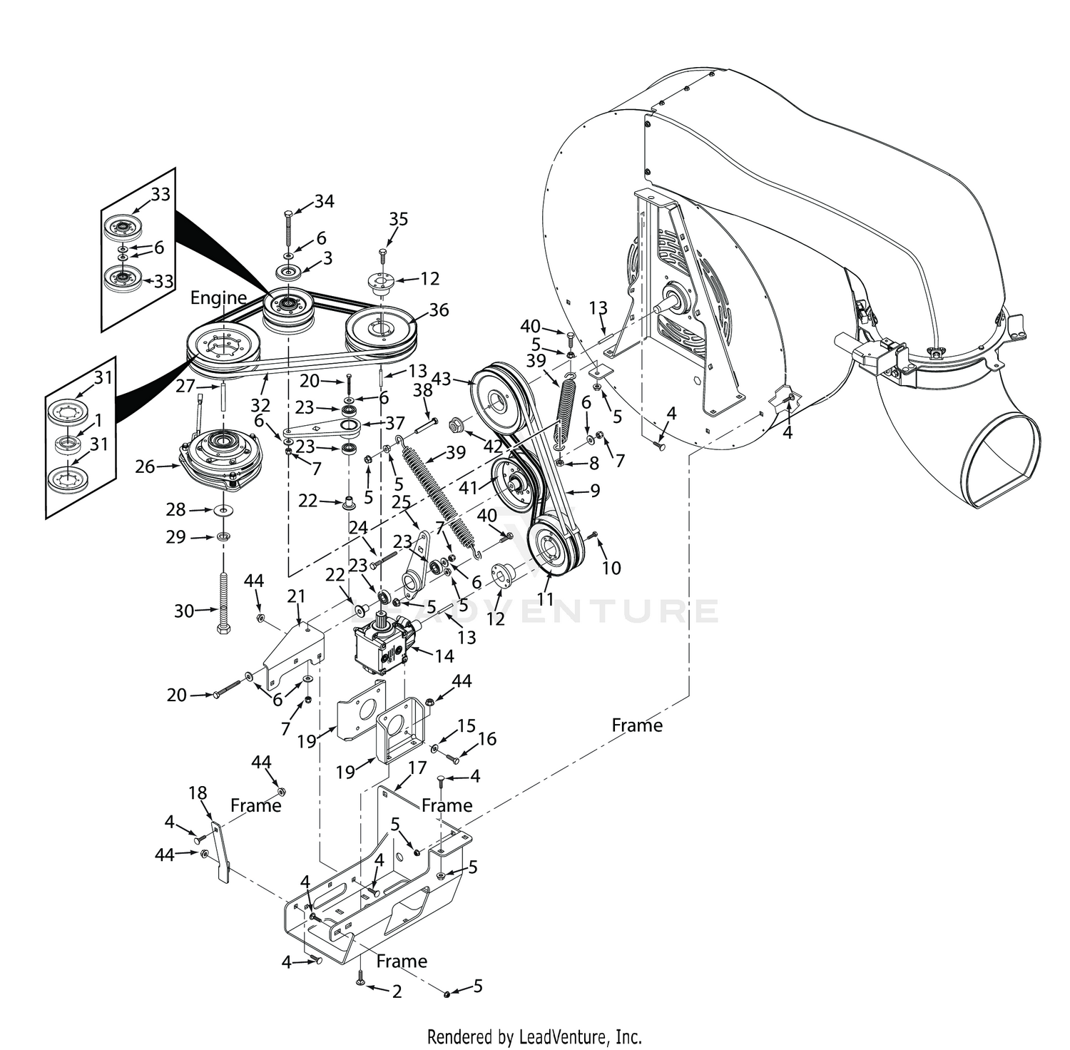 WS IMPELLER DRIVE ASSEMBLY