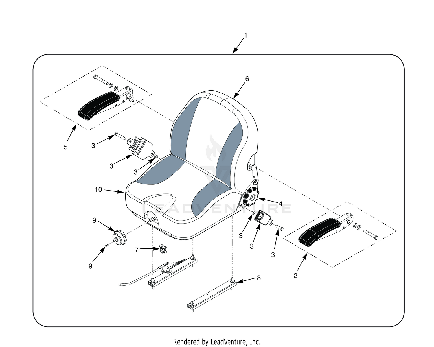 STCII SUSPENSION SEAT