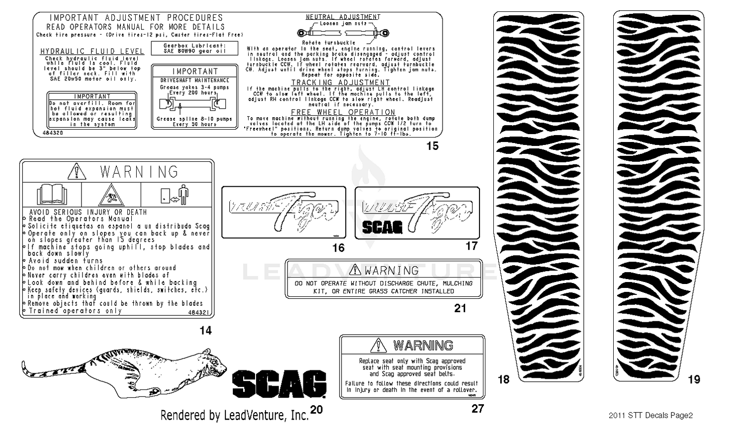 Replacement Decals And Information Plates (Part 2)