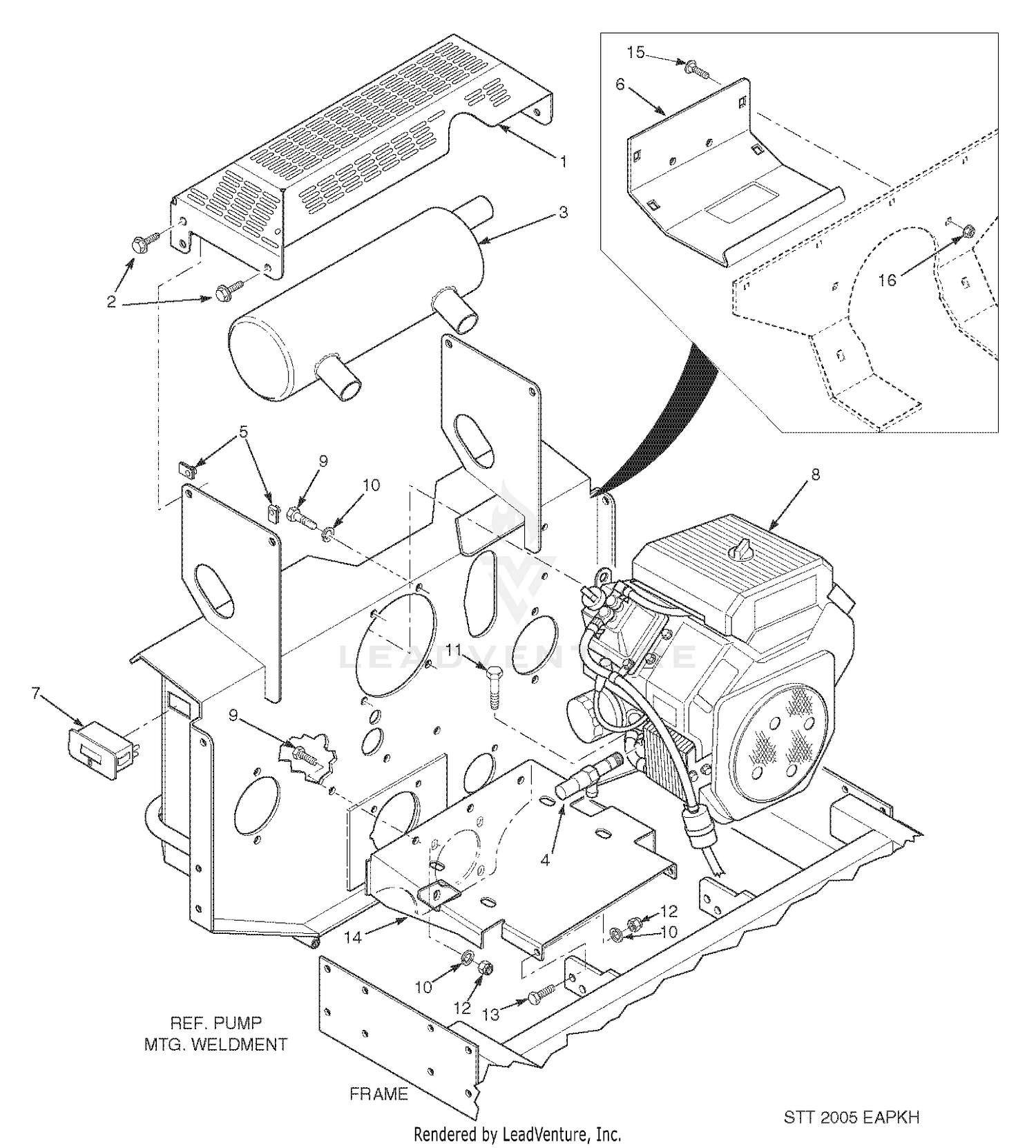 Engine And Attaching Parts - Kohler