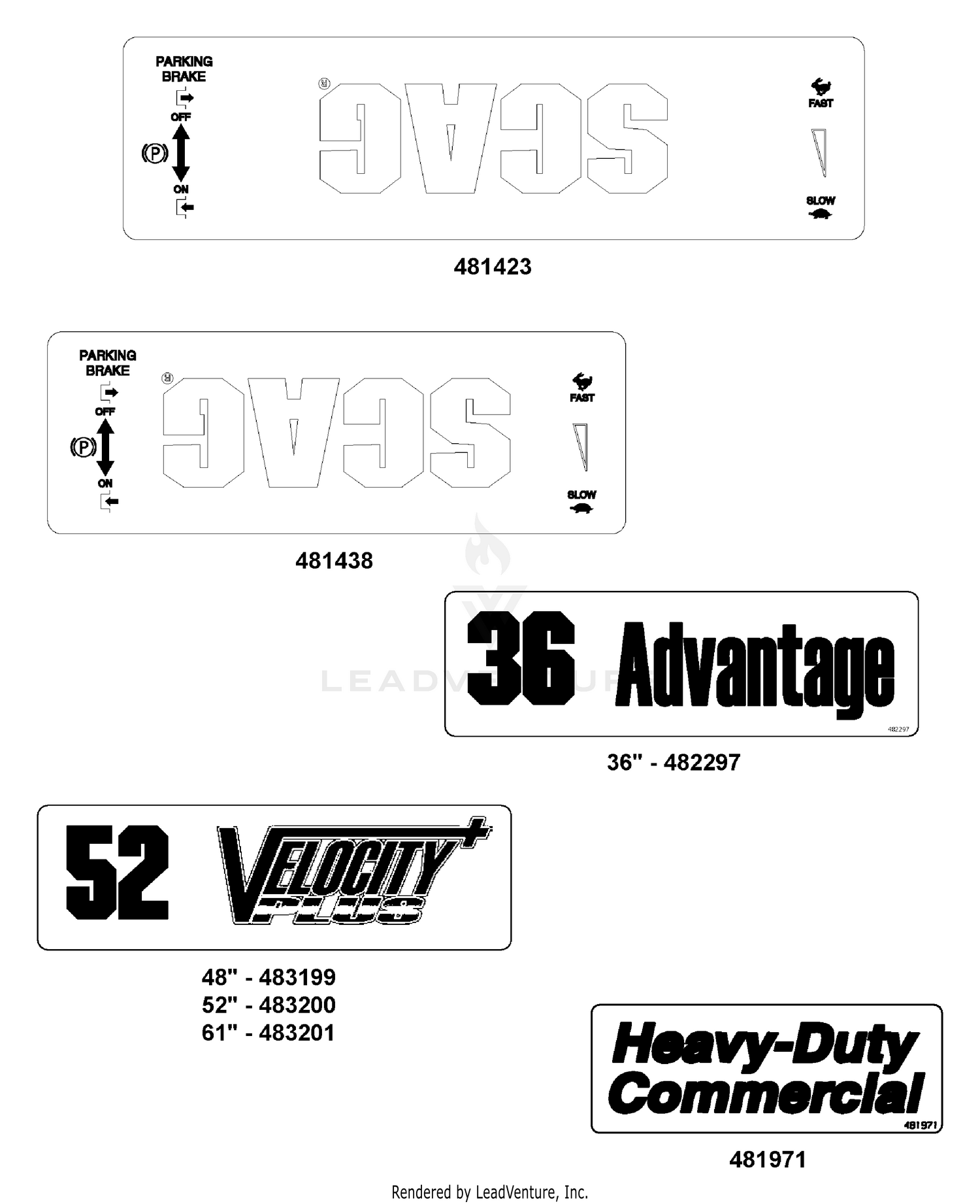 Replacement Decals & Information (Part 2)
