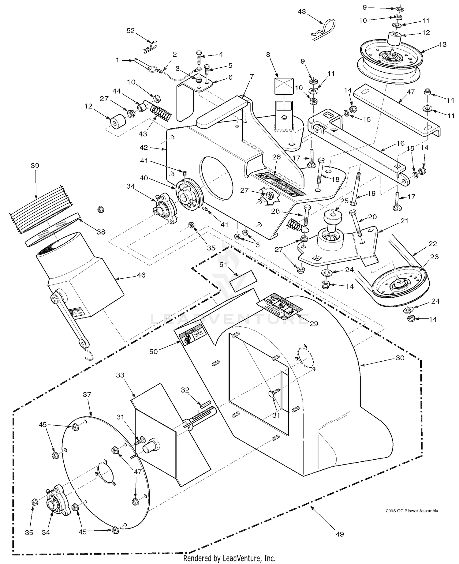 Blower Housing Assembly