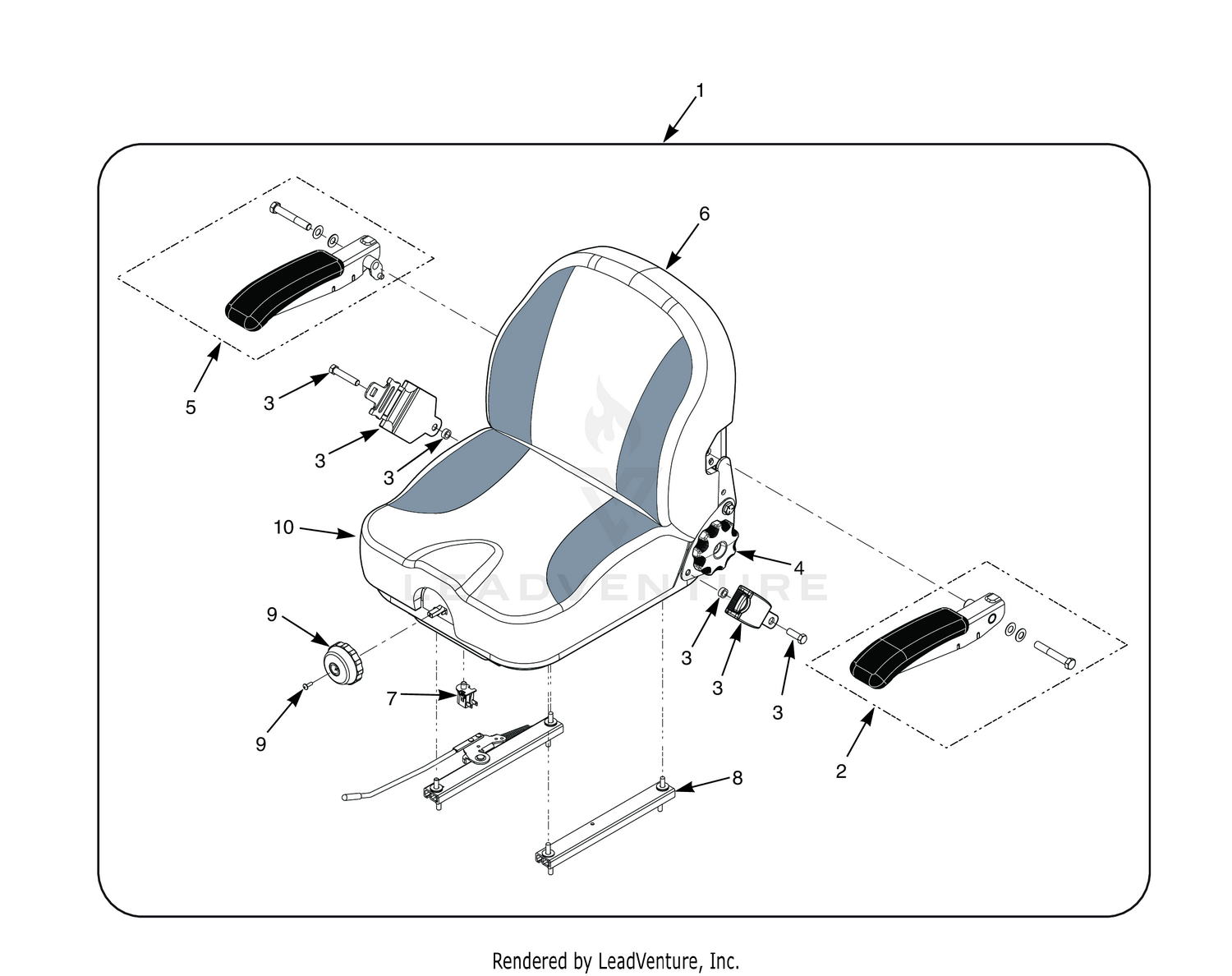 STCII SUSPENSION SEAT