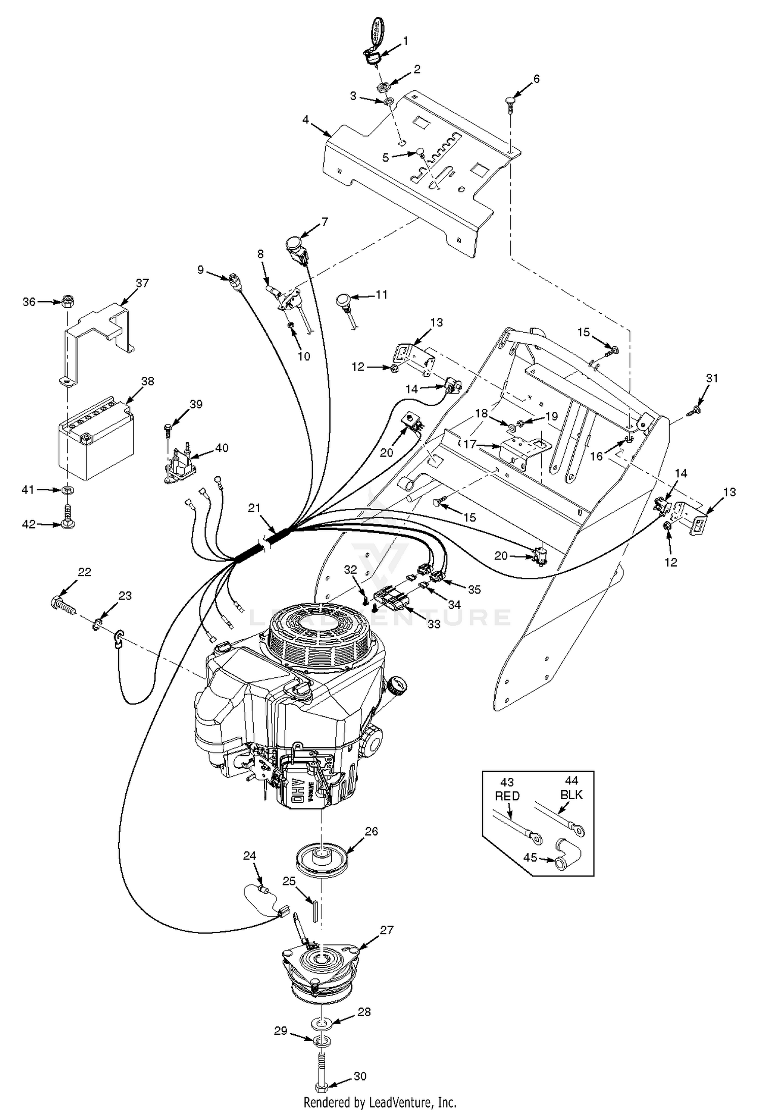 Electrical System And Thro Ttle Control - Electric Start