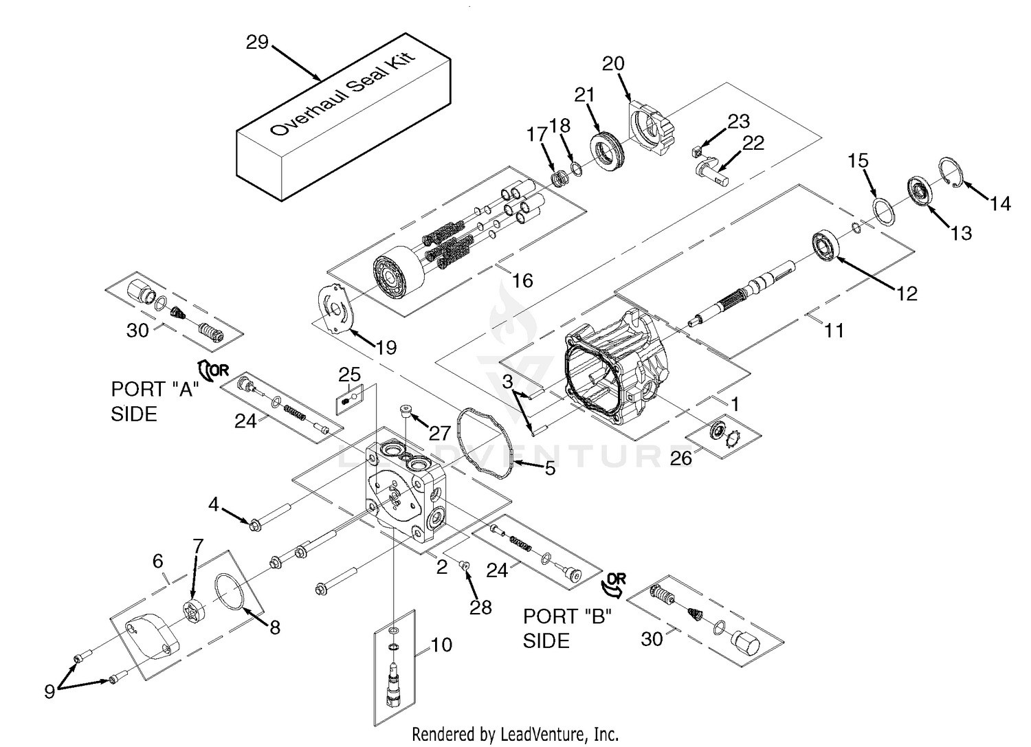 Hydraulic Pump Assembly