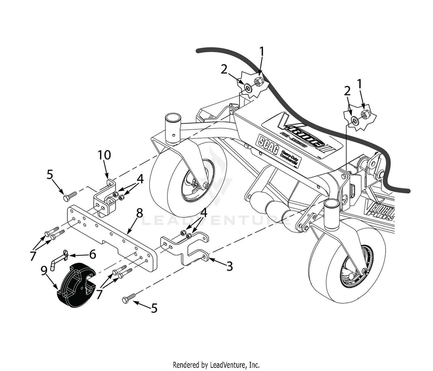 GC-VRII FRONT WEIGHT COMPONENTS