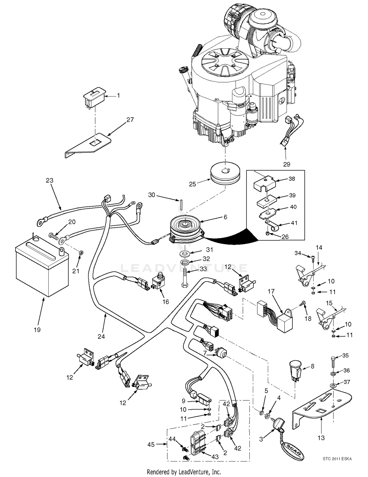 Electrical System - Kohler & Kawasaki Air-Cooled