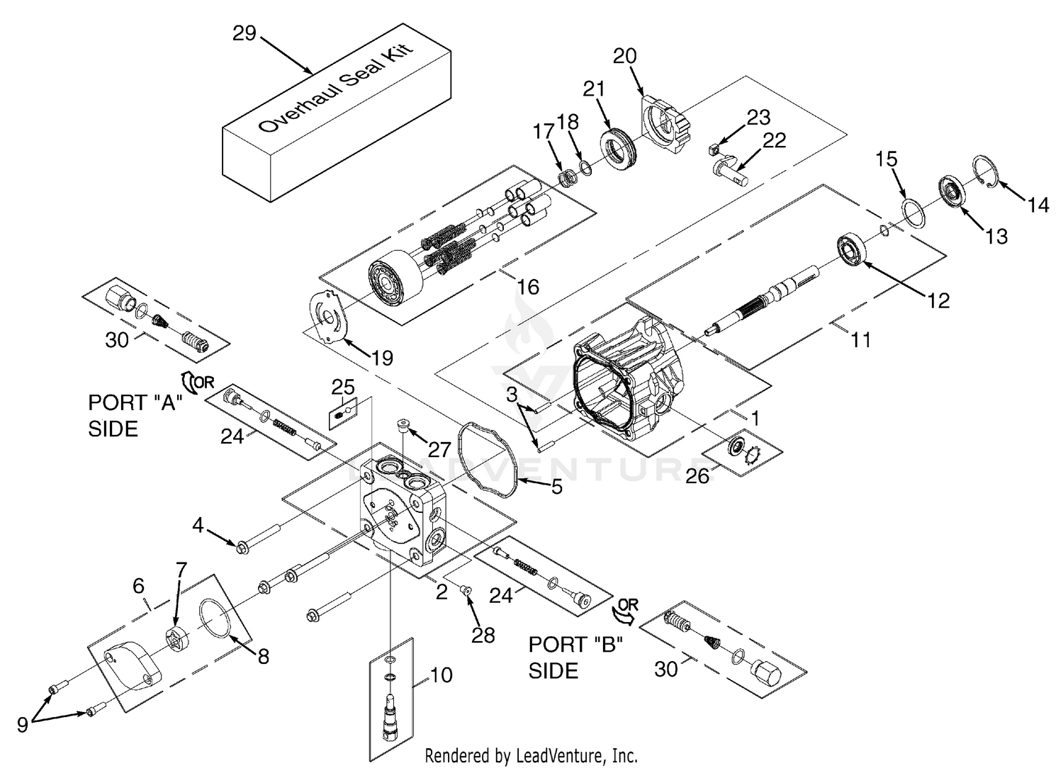 Hydraulic Pump Assembly