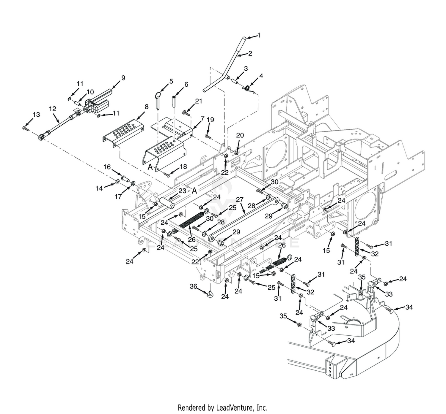 CUTTER DECK CONTROLS