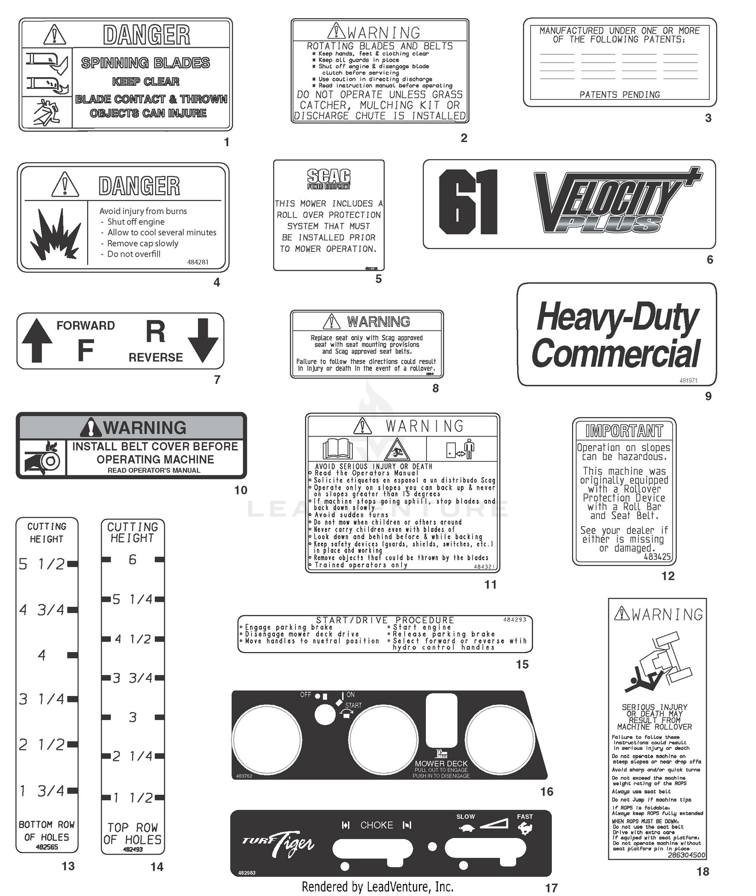 Replacement Decals And Information Plates (Part 1)