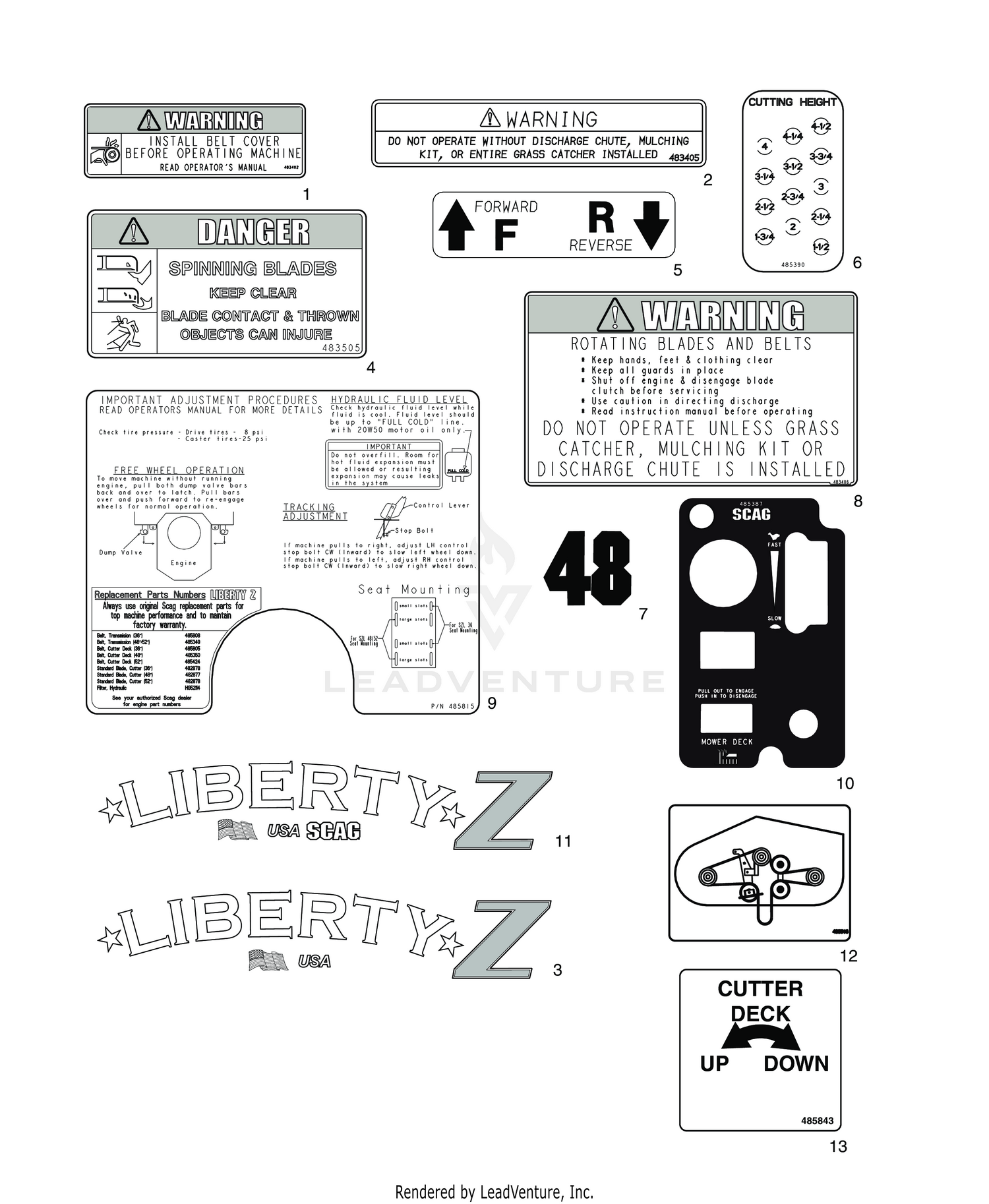 Assembly diagram