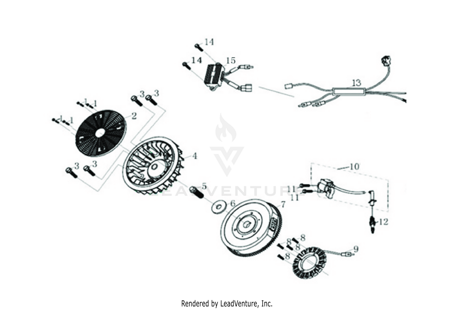 FLYWHEEL & COIL