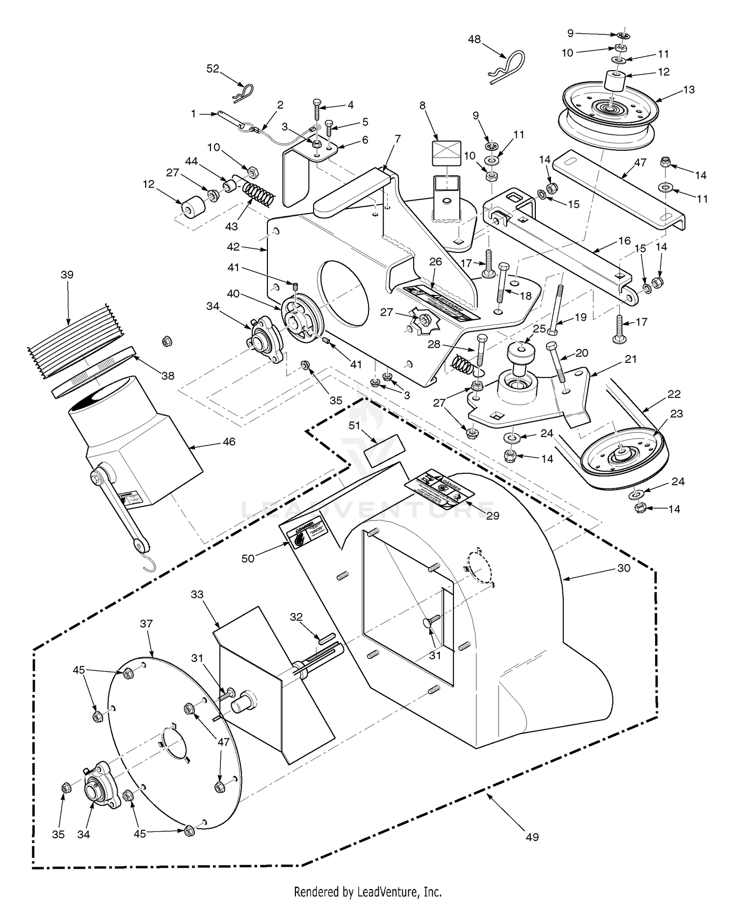 Blower Housing Assembly
