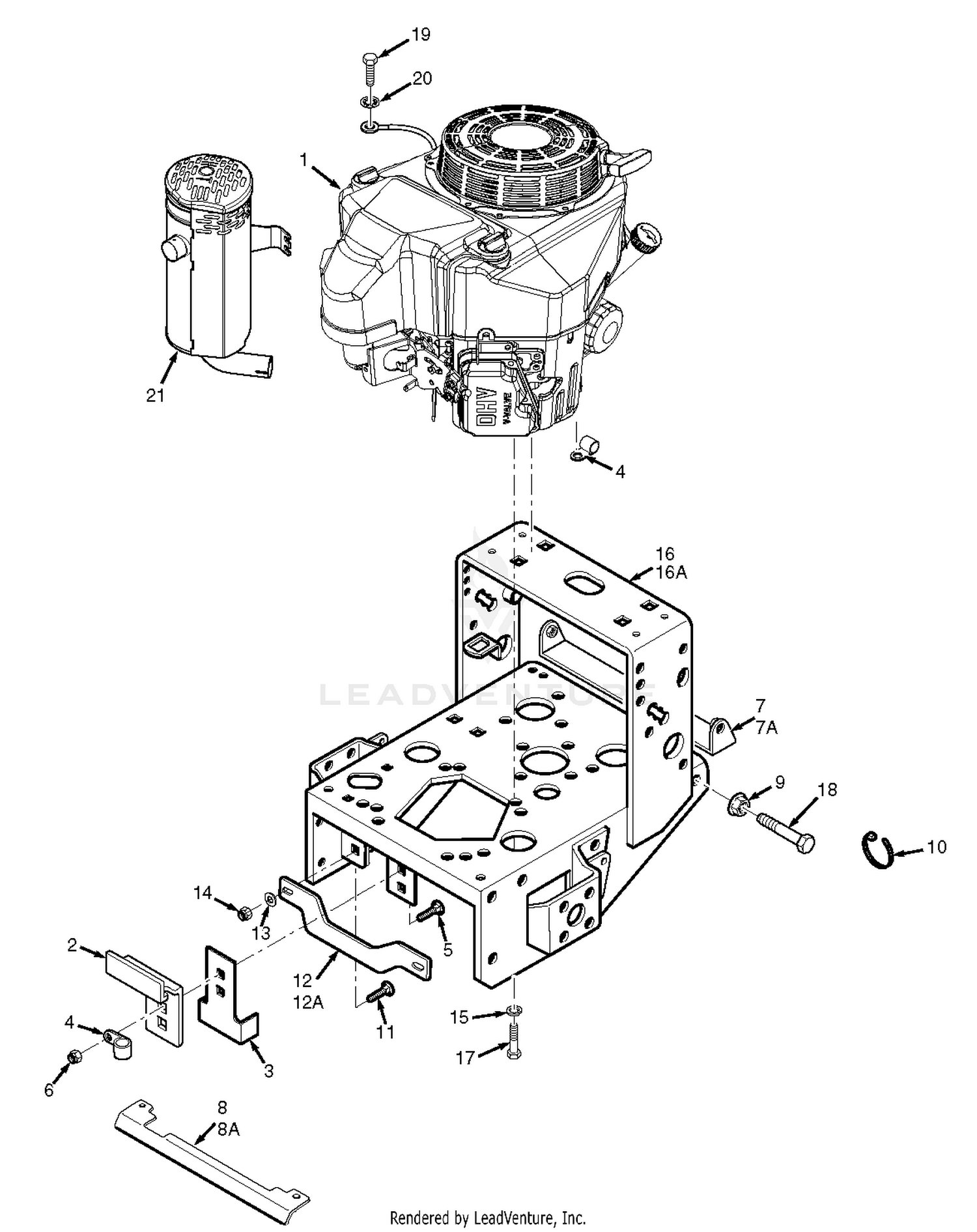 Engine Deck - Manual Start