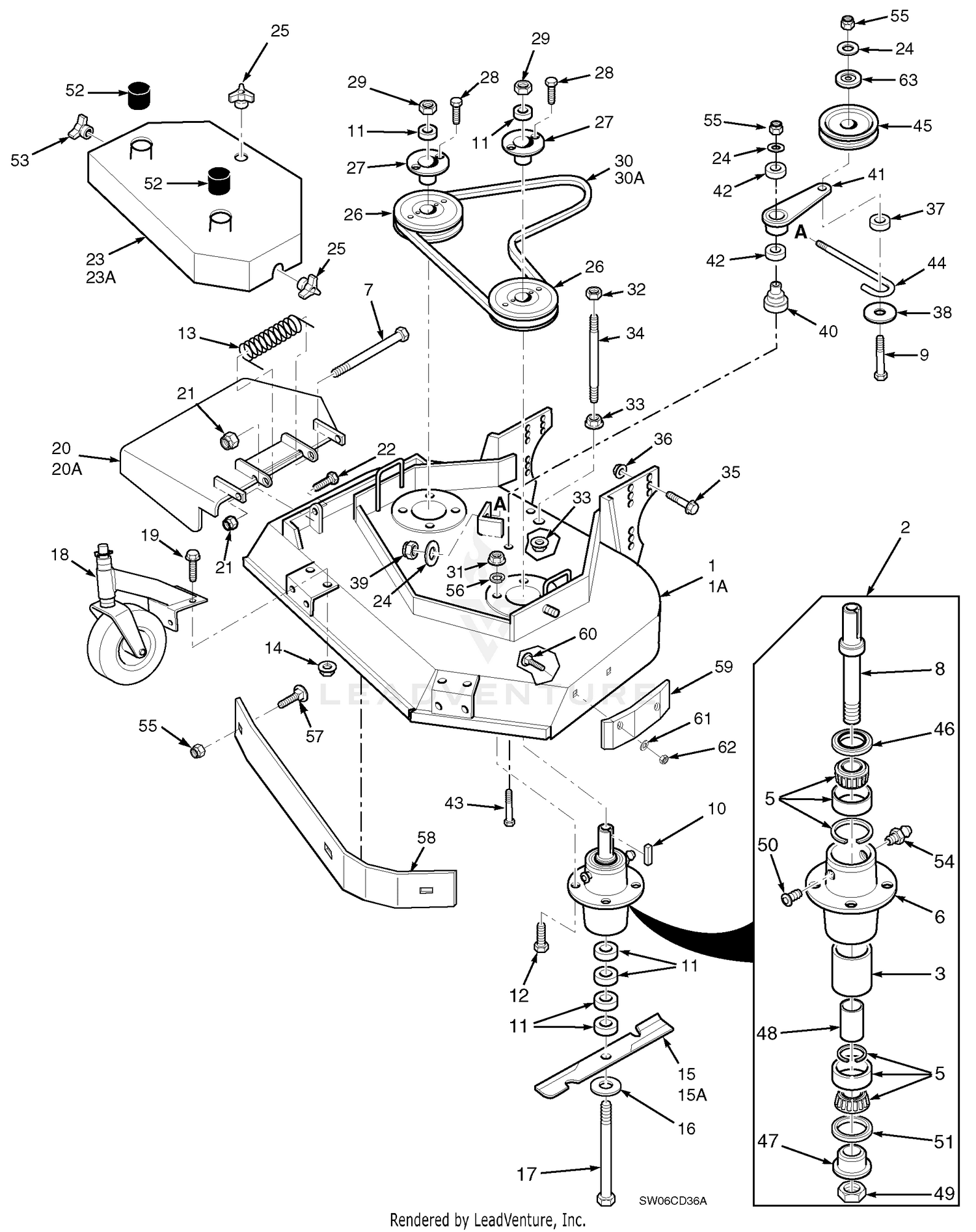36A Cutter Deck