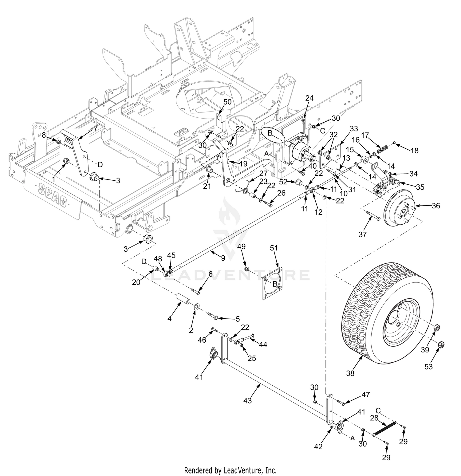 STTII BRAKE COMPONENTS