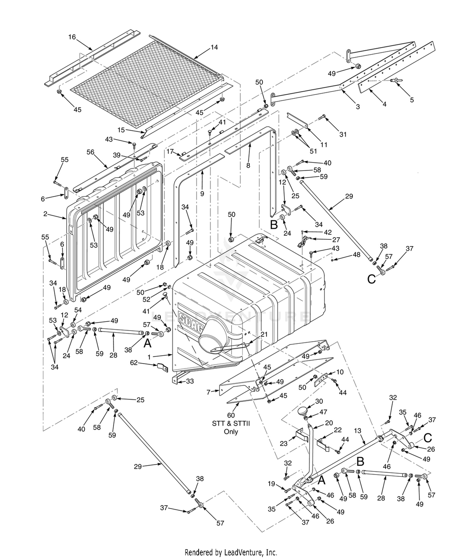 GC-CS HOPPER COMPONENTS