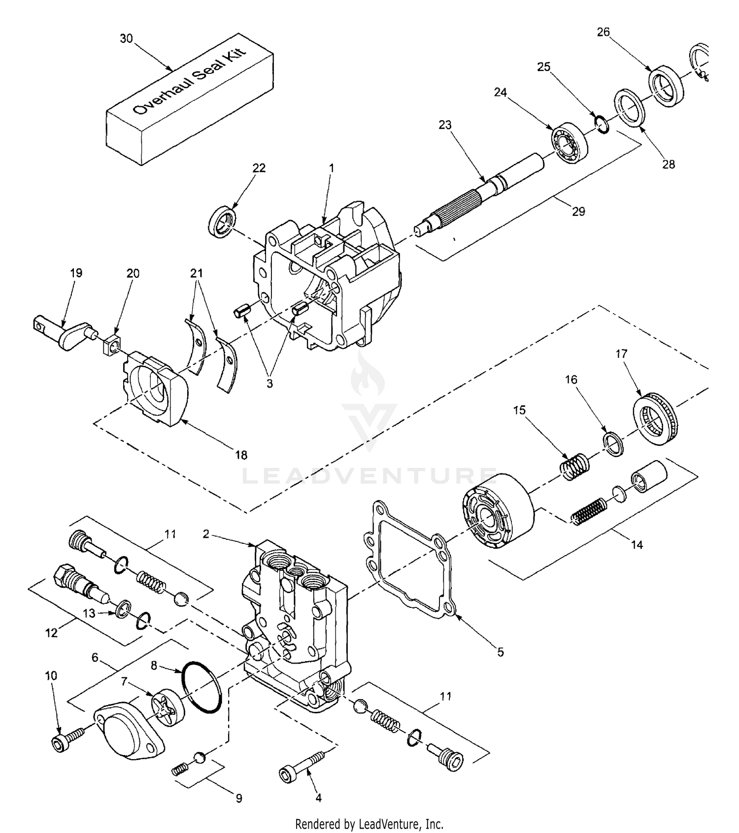 Hydraulic Pump Assembly