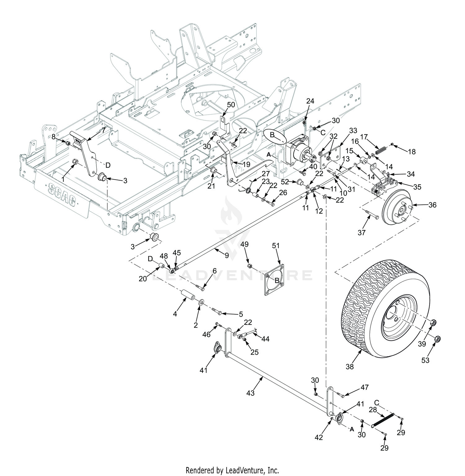 STTII BRAKE COMPONENTS
