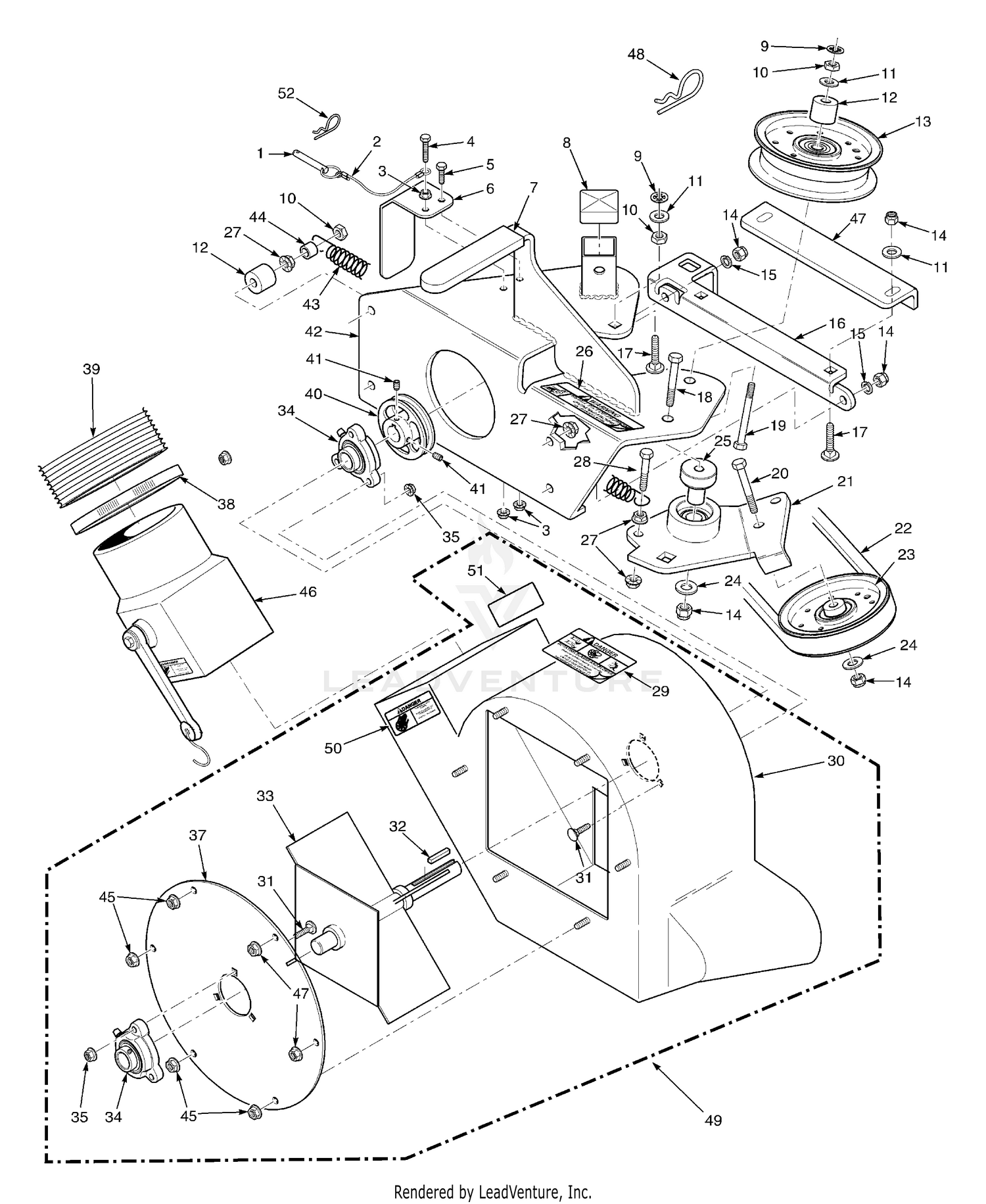Blower Housing Assembly